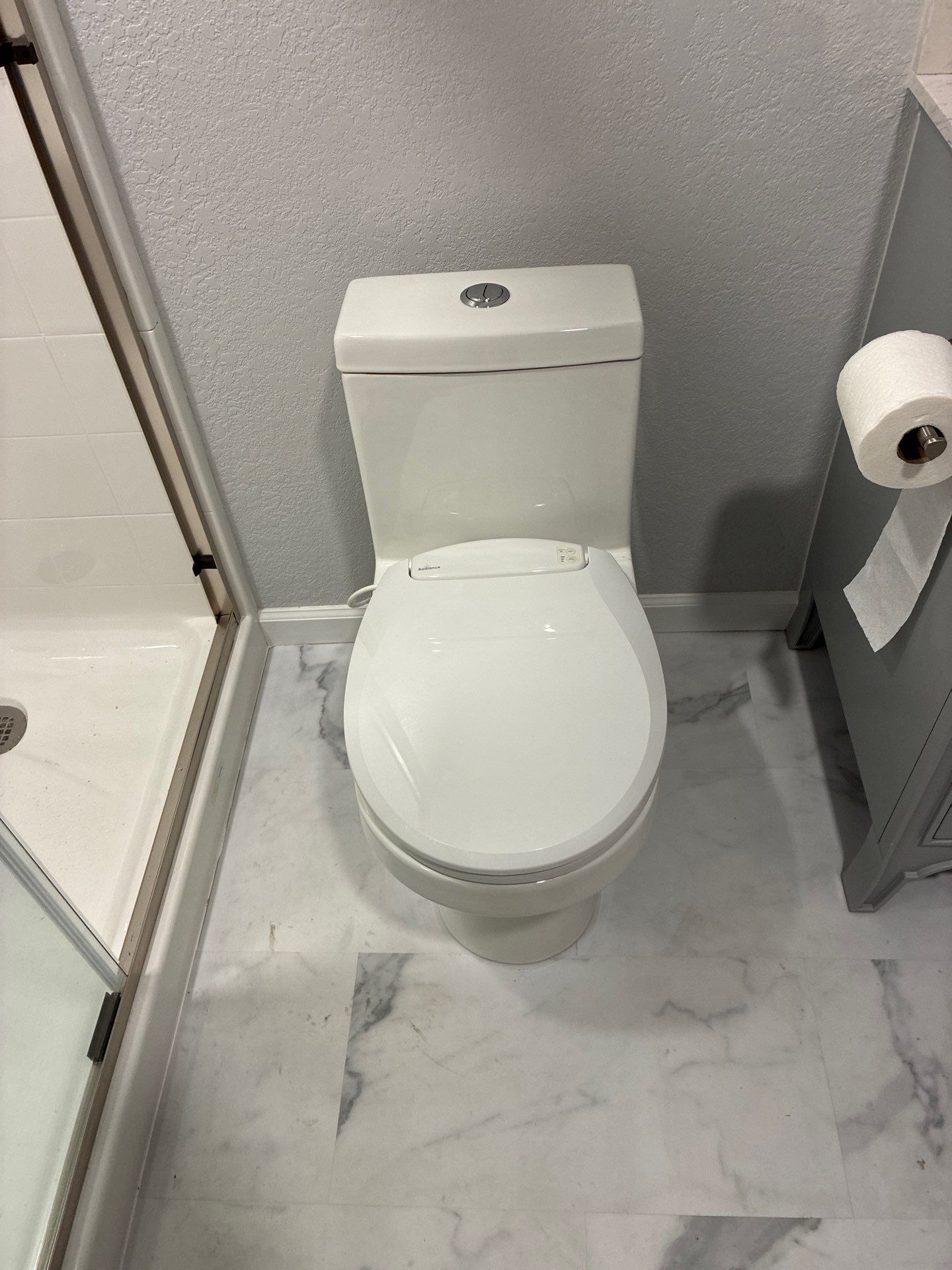 Bathroom remodel by In & Out Construction & Remodeling, LLC