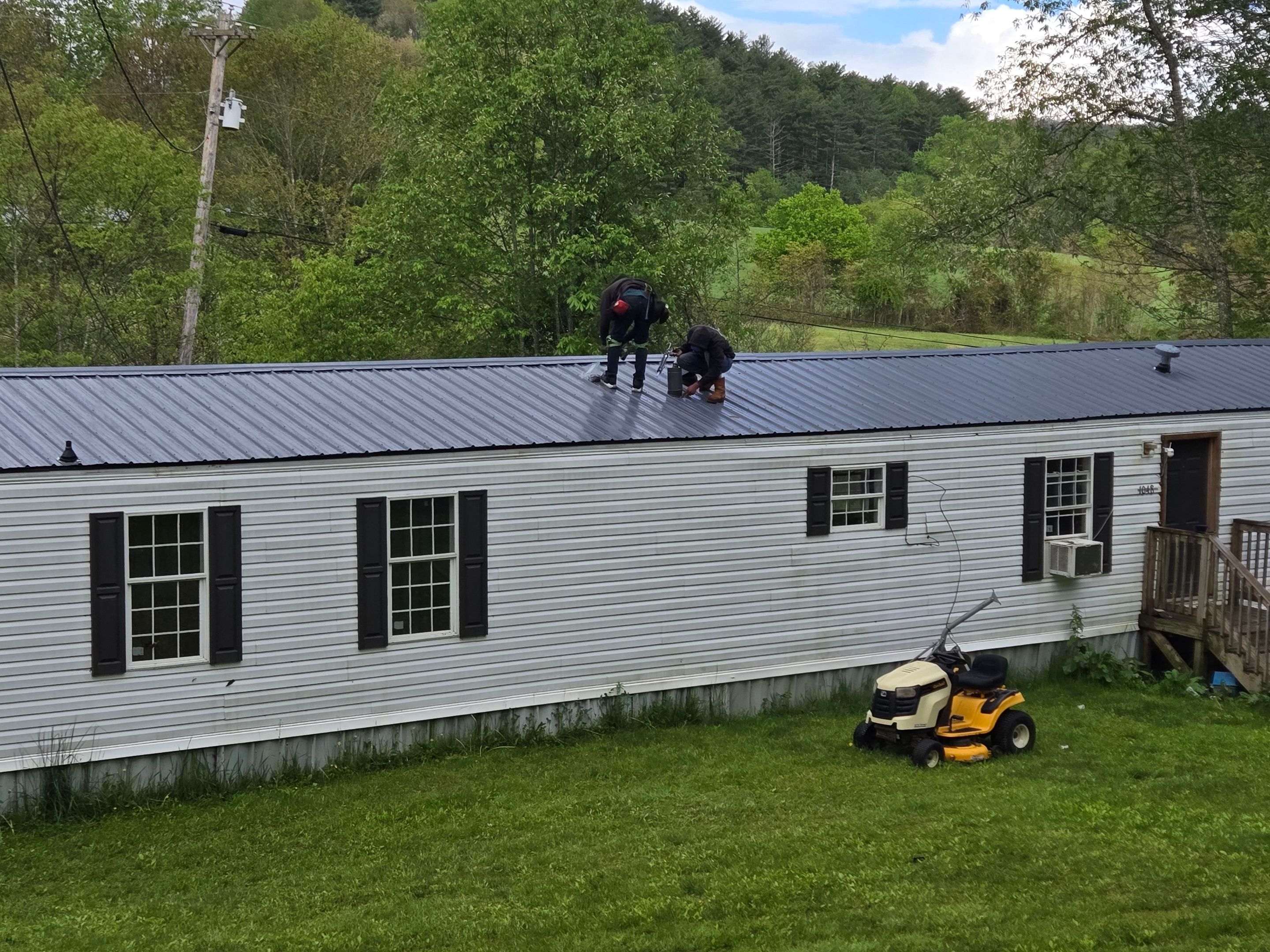 Burnished Slate AG Panel by Omnia Roofing