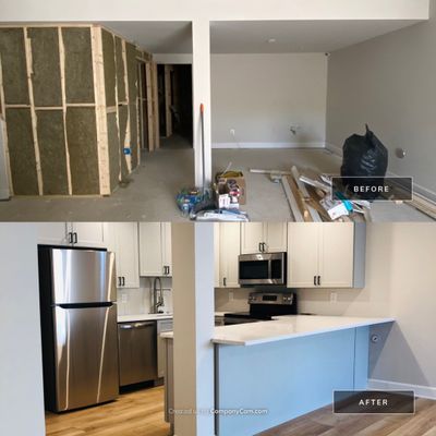 Basement Remodel using new construction