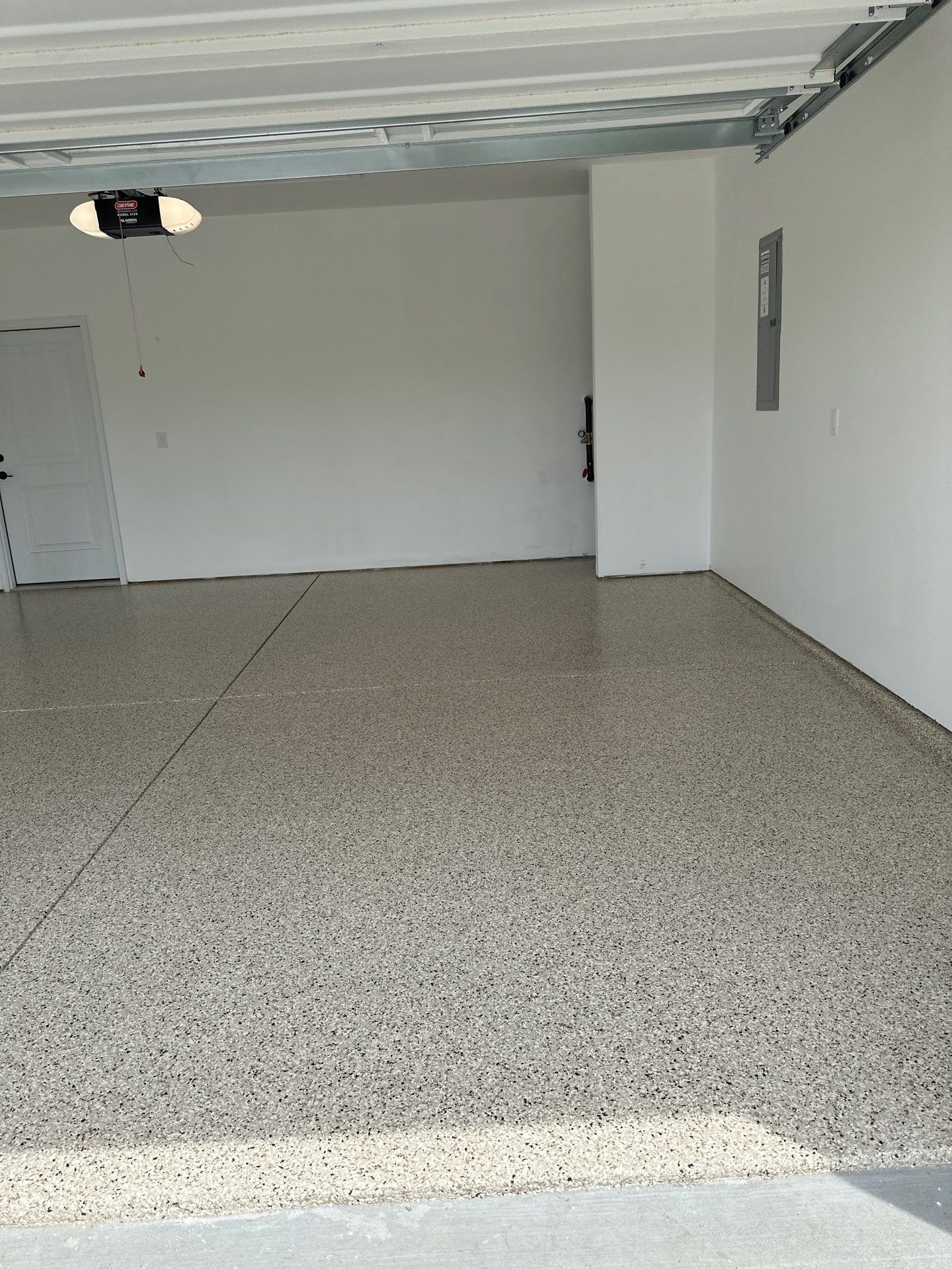 Garage Floor Coating using Shoreline by My Garage Floor Guys