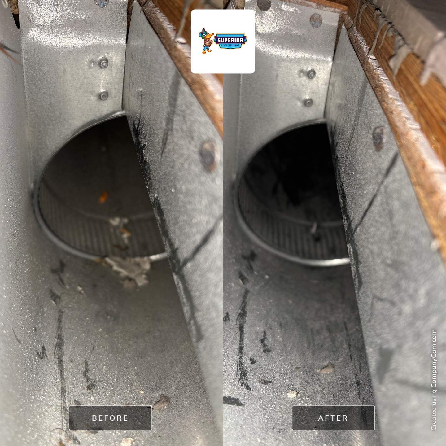 Air Duct Cleaning With a Vacuum Truck in Canfield, OH by Superior Air Duct Cleaning