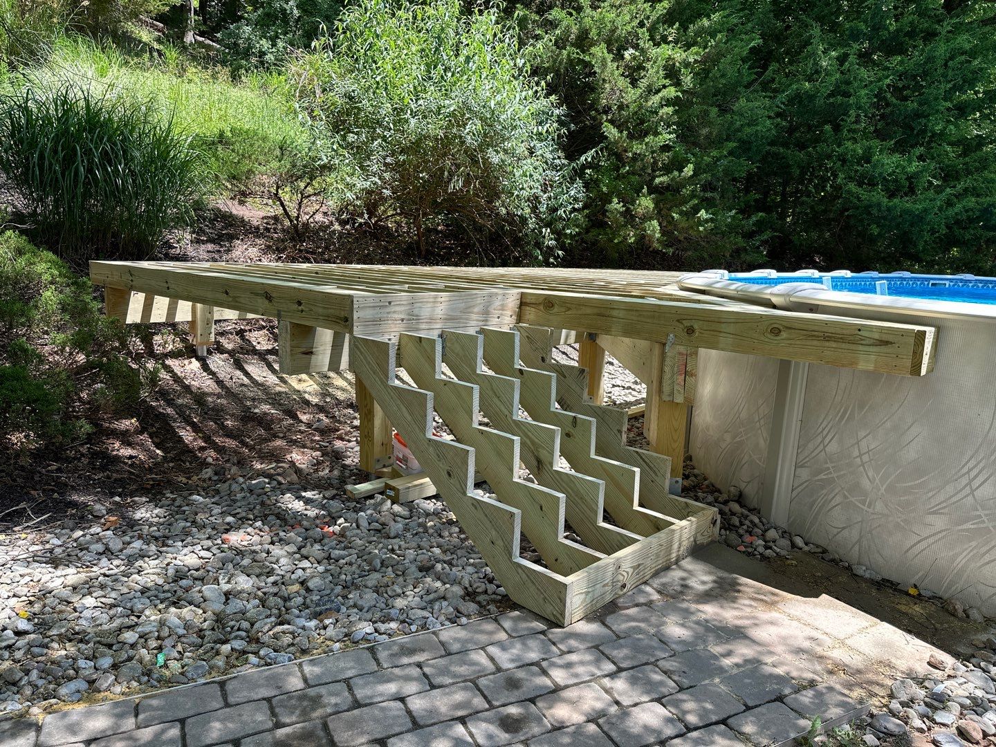 New Pool Deck by deck guardian
