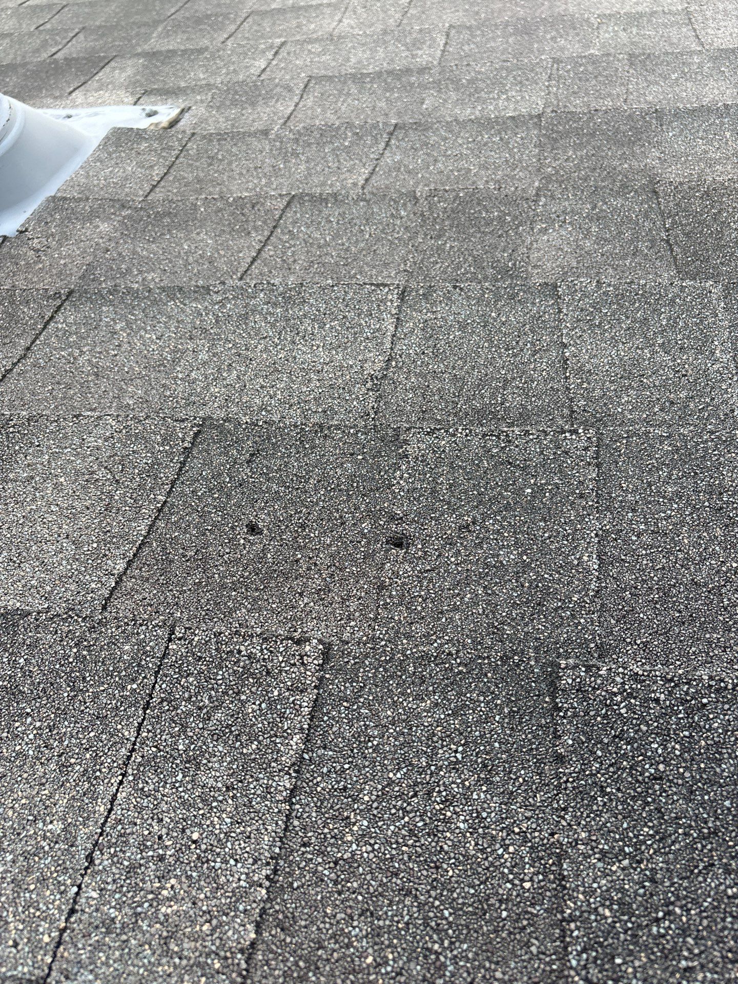 Hail Damage using Owen's Corning Duration (Lifetime) Shingles by Roof Repair Company