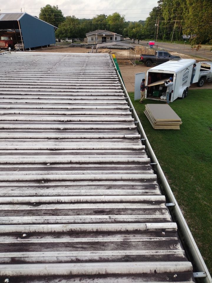 Office Building in Magnolia by Hostetler Roofing