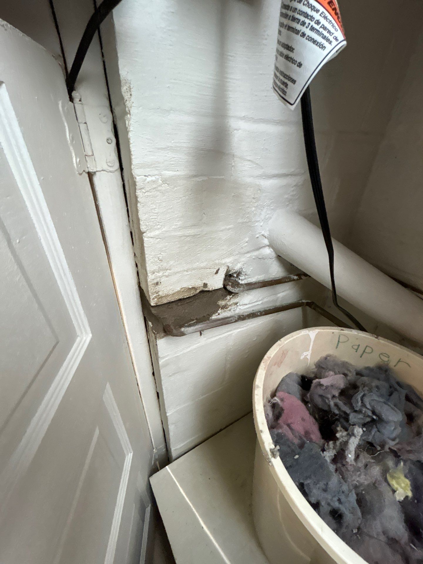 Parge Coating Drew's Stone Foundation by Waterproofing Northeast