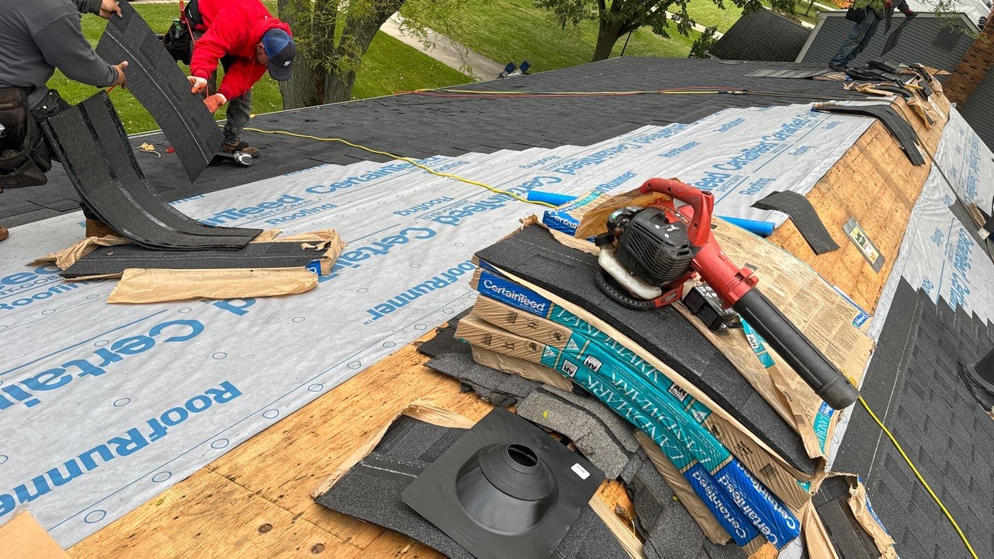 Roof Replacement using CertainTeed Landmark Pro by 180 Contractors
