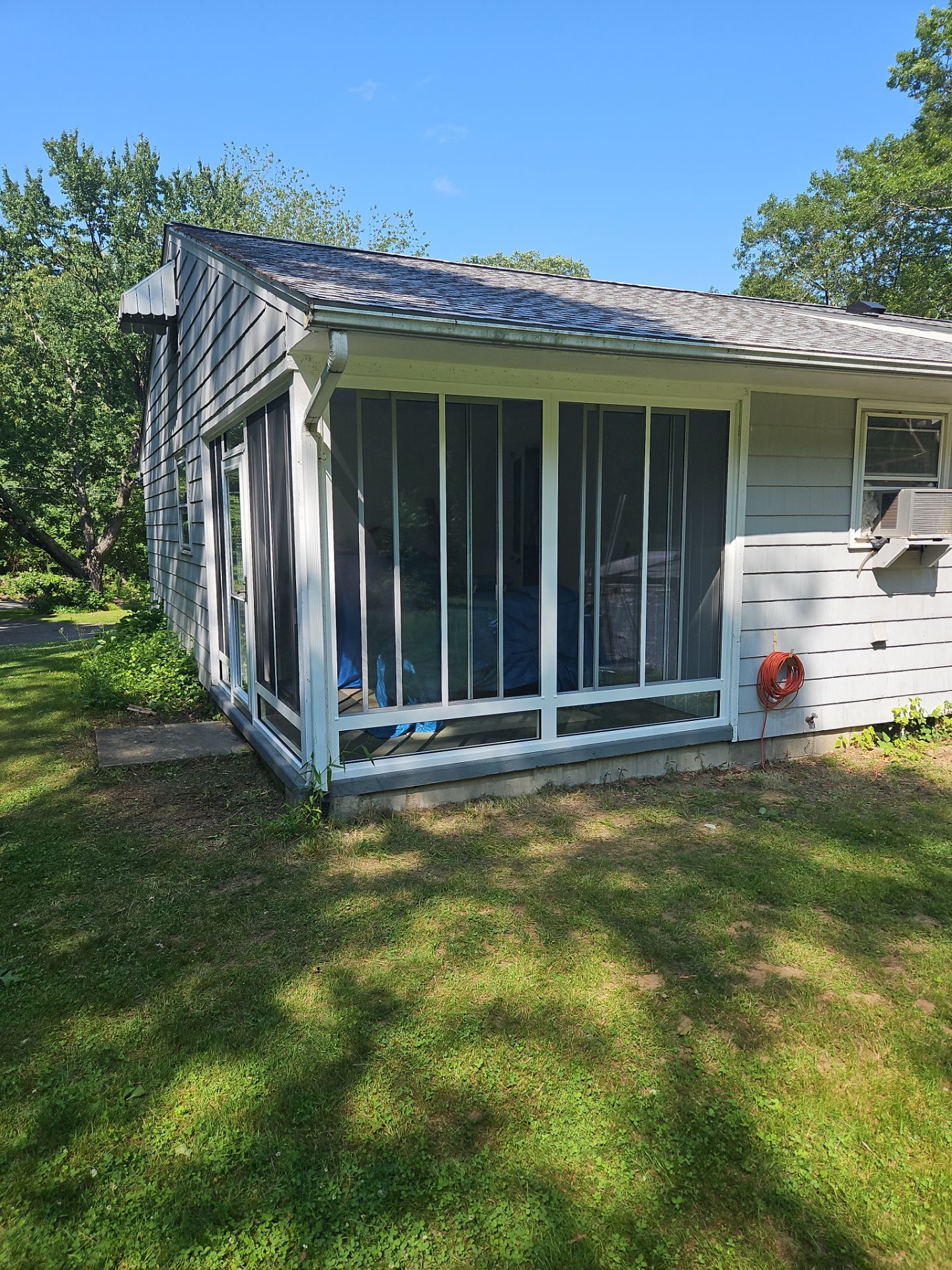Summer Space Porch Enclosure by DiGiorgi Roofing and Siding Inc