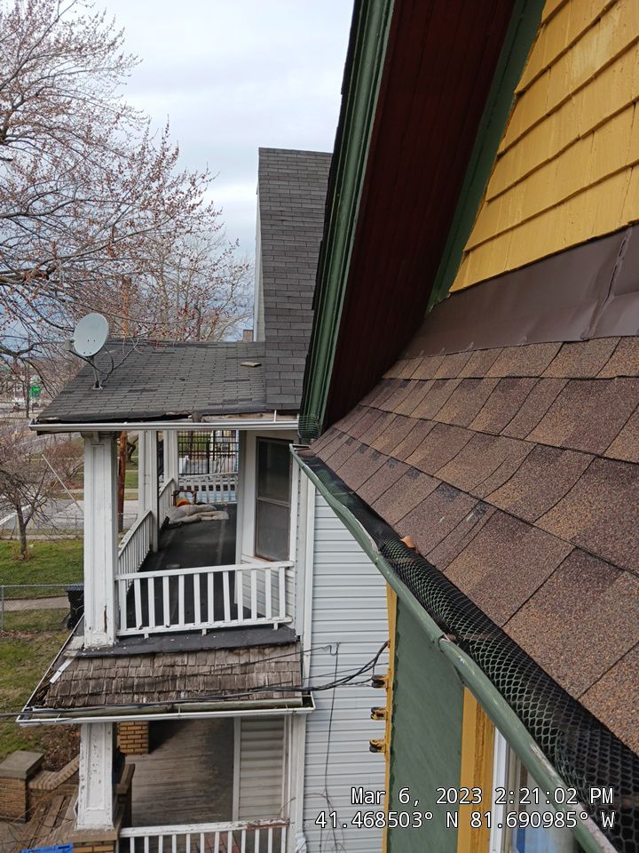 Roof Damage using structual repair and remodel by Absolute Roofing and Construction