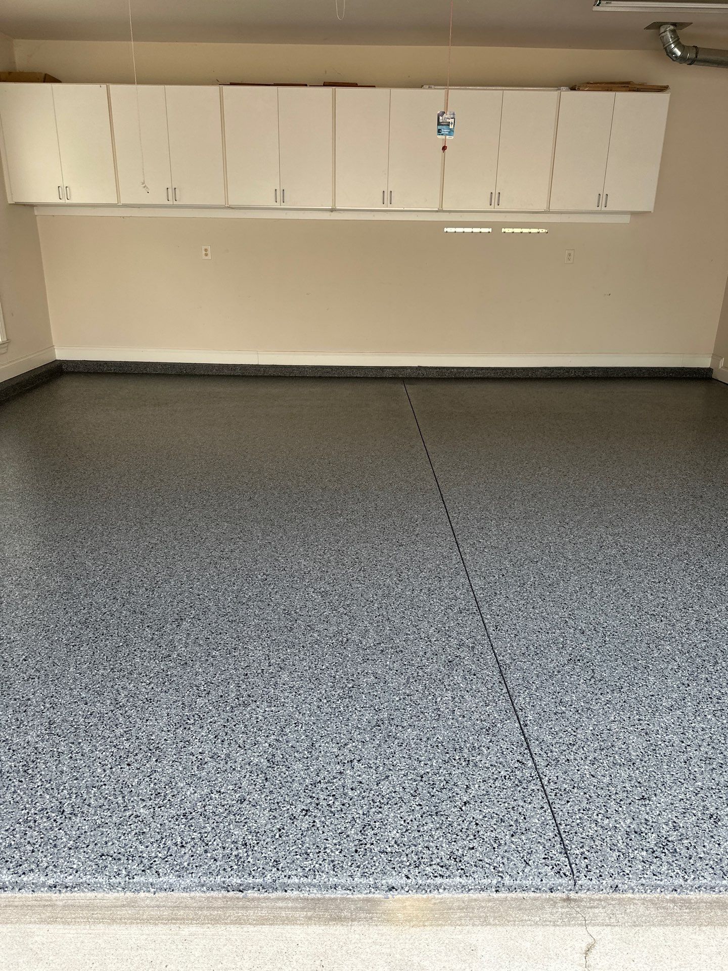 Garage Floor Coating using Nightfall by My Garage Floor Guys