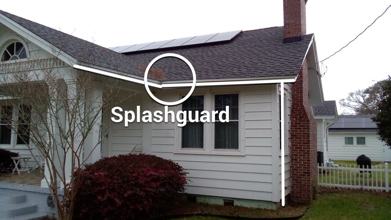 Gutter Installation using K-Style Seamless Gutters by Gutter Professors