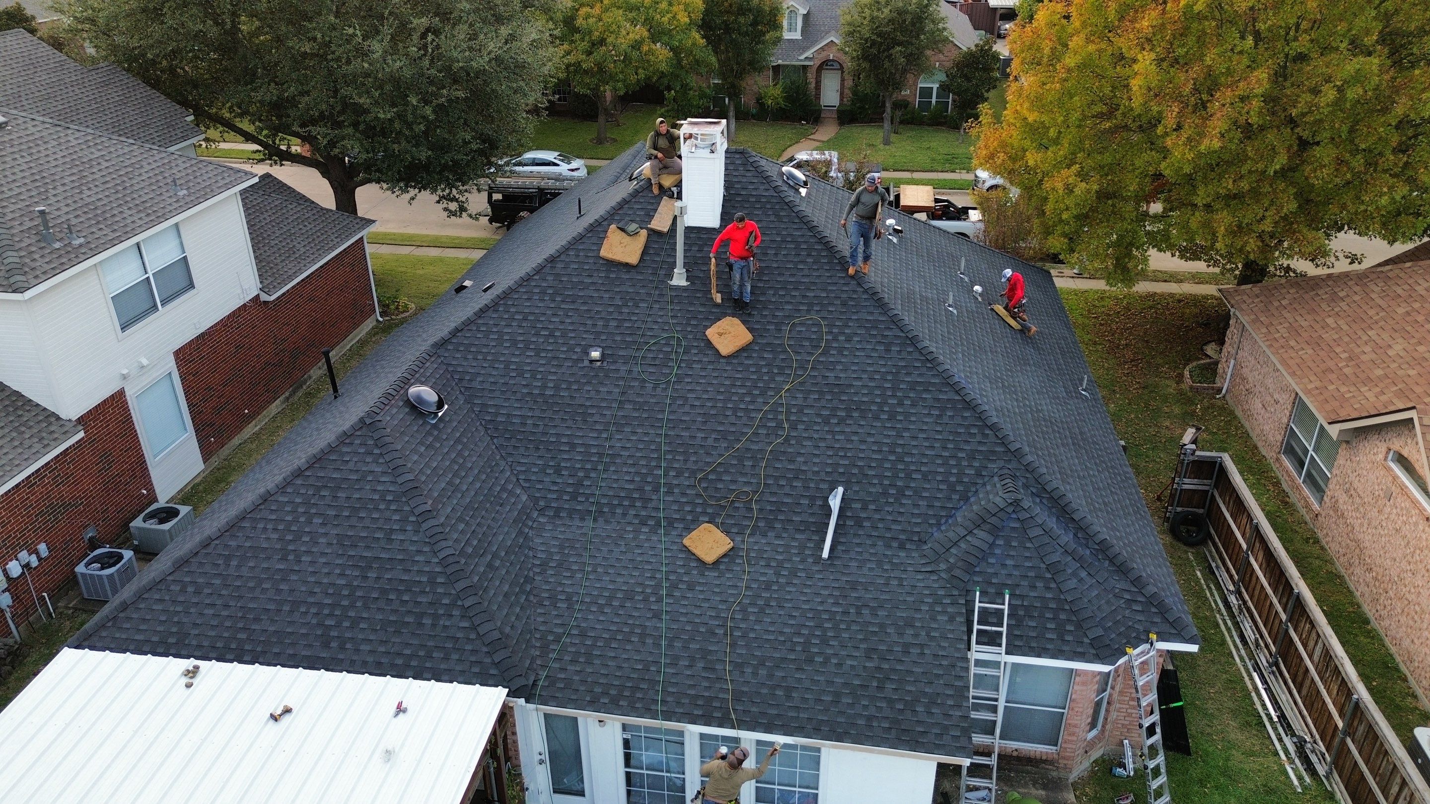 Project in Allen  by Zeus Exteriors