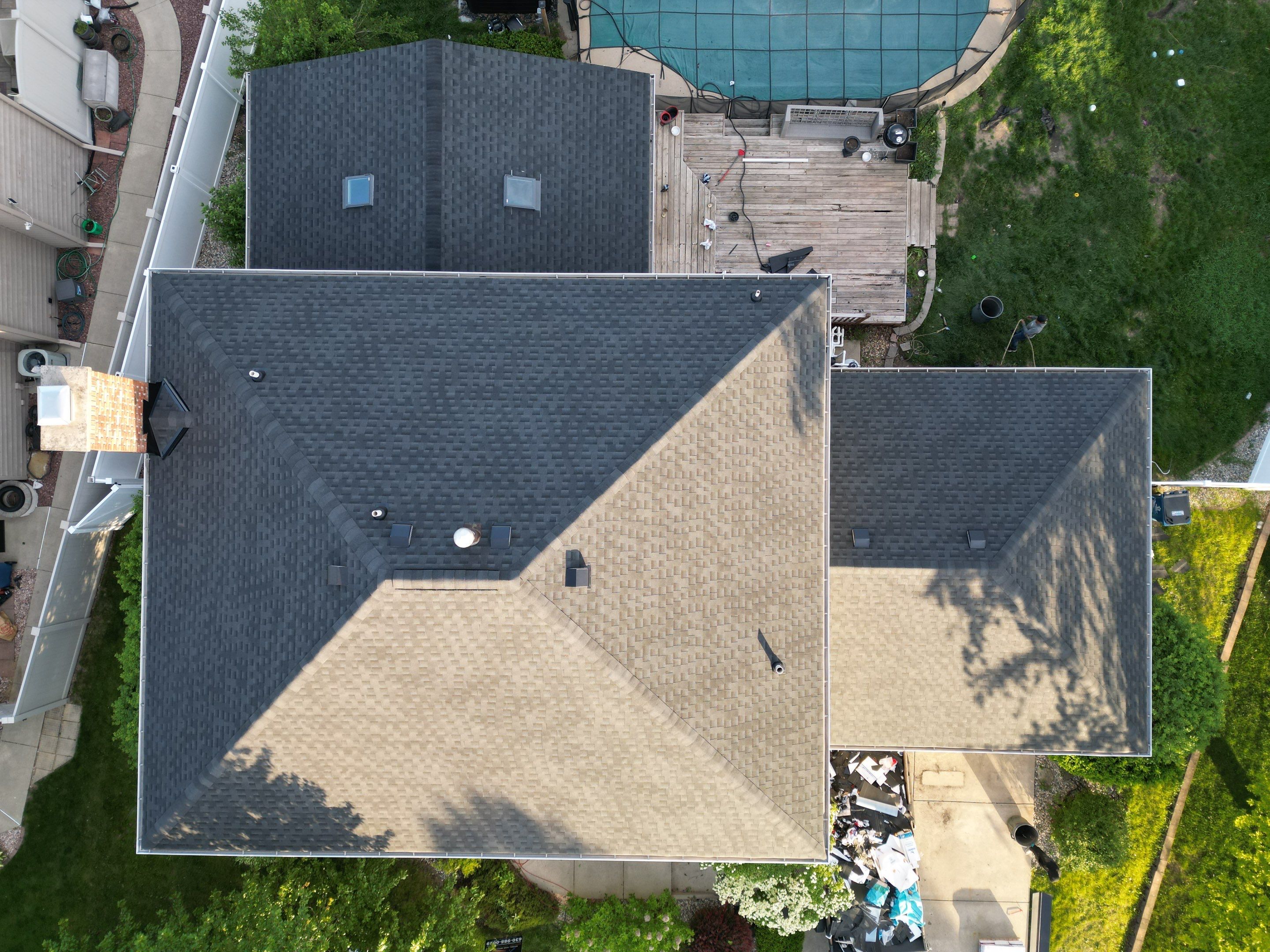 Roof replacement by Optimal Home Improvement 