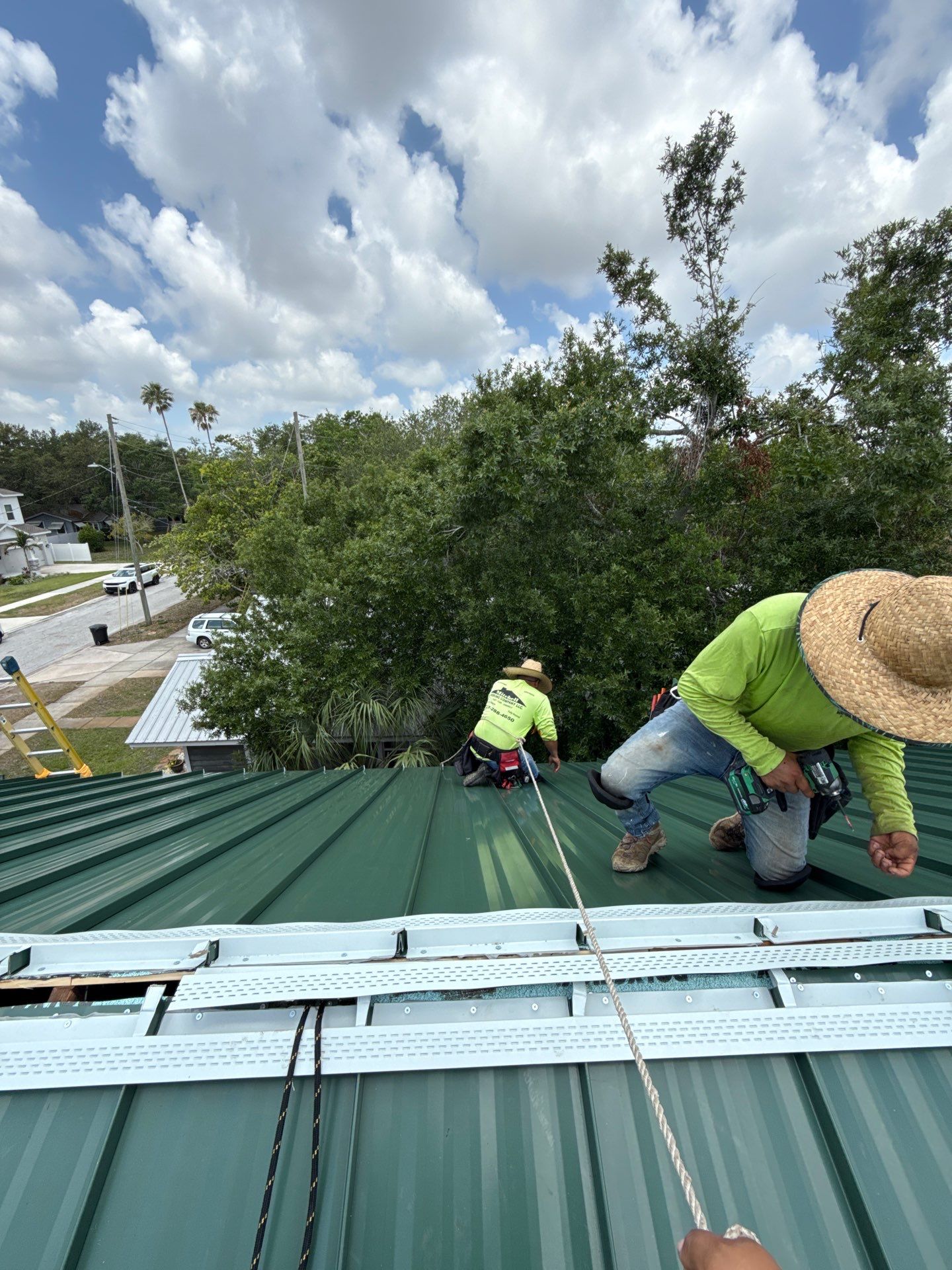 Project in St. Petersburg by Mitchell Roofing Company LLC