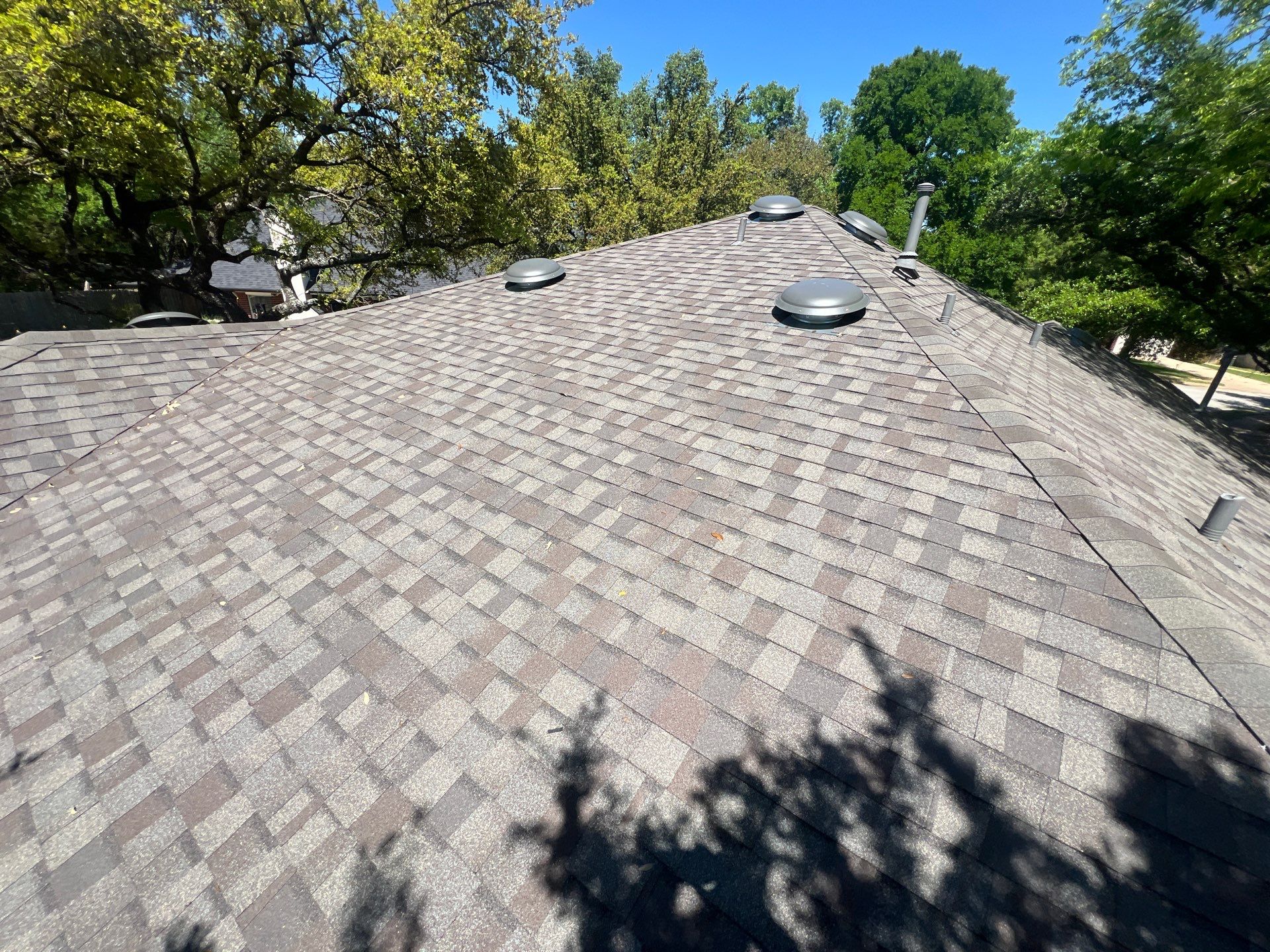 Rental property upgrade using CertainTeed Landmark shingles. by Oakwood Roofing and Construction, LLC
