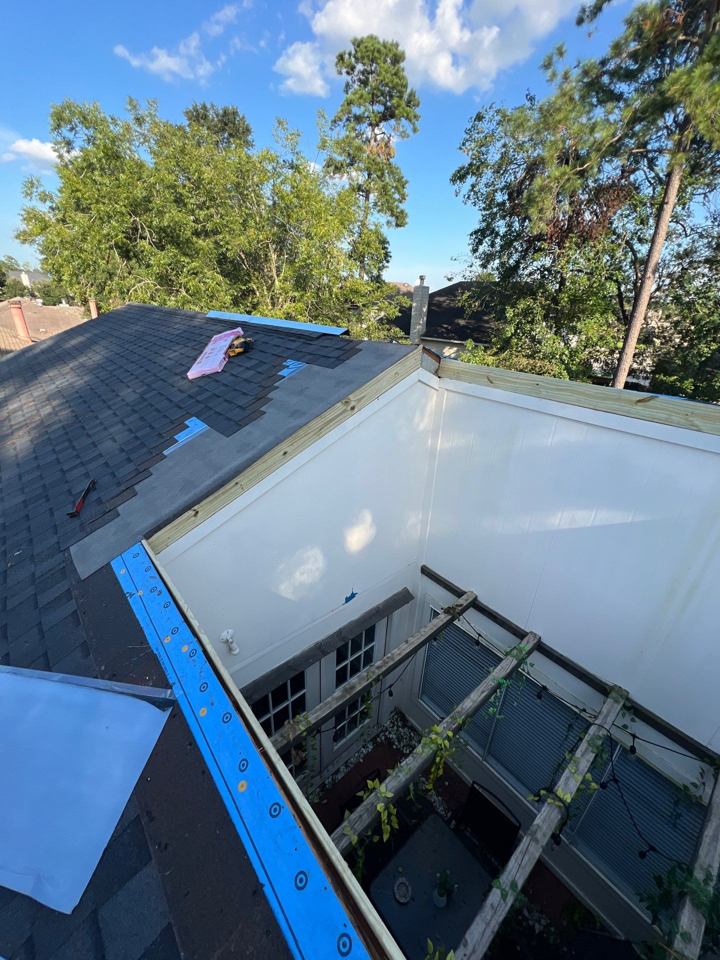 Residential Roofing Repair using Owen's Corning Duration (Lifetime) Shingles by Roof Repair Company