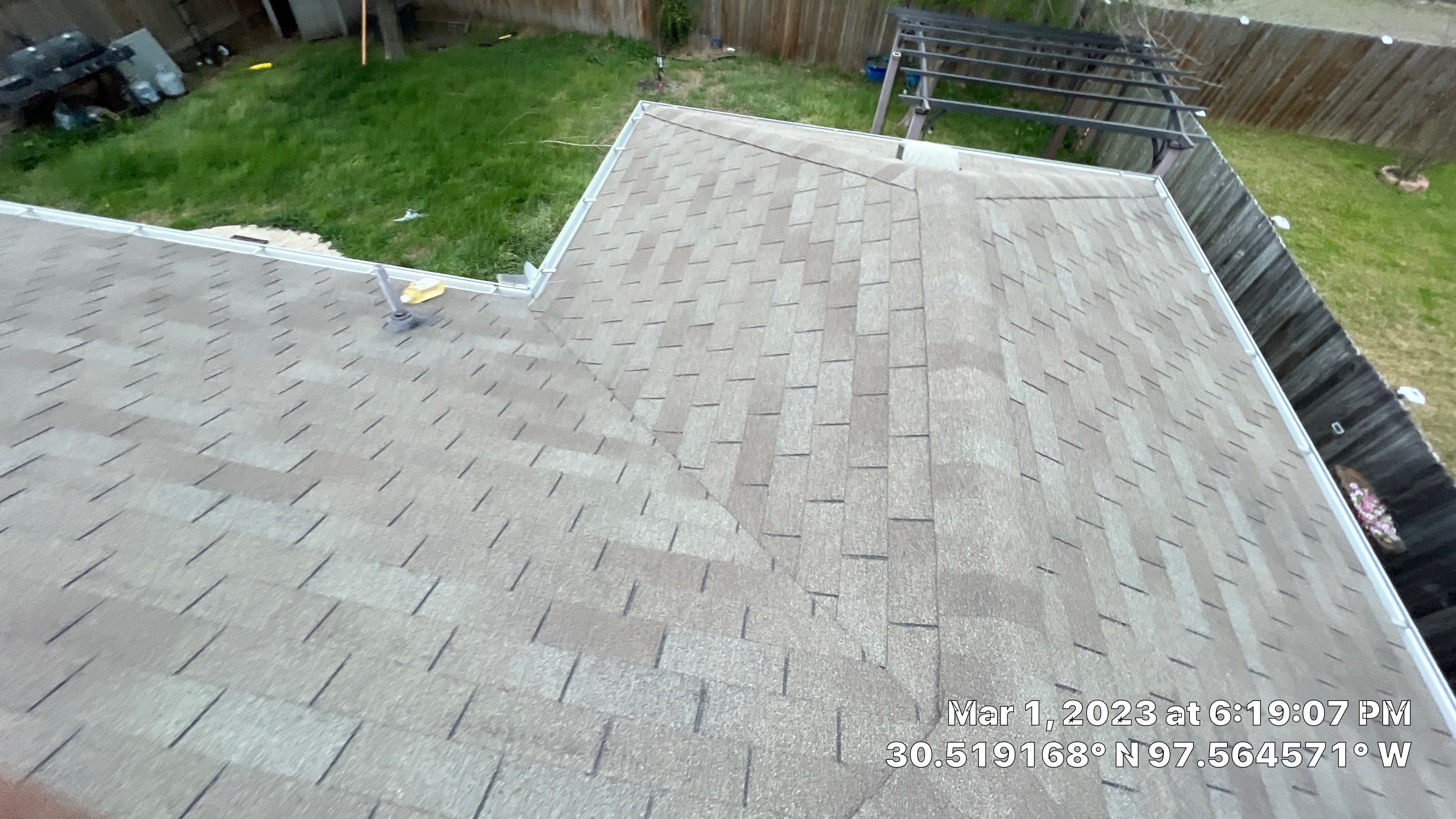Hutto Residential Roofing Replacement with Premium IKO Dynasty Shingles by Caliber Restoration LLC