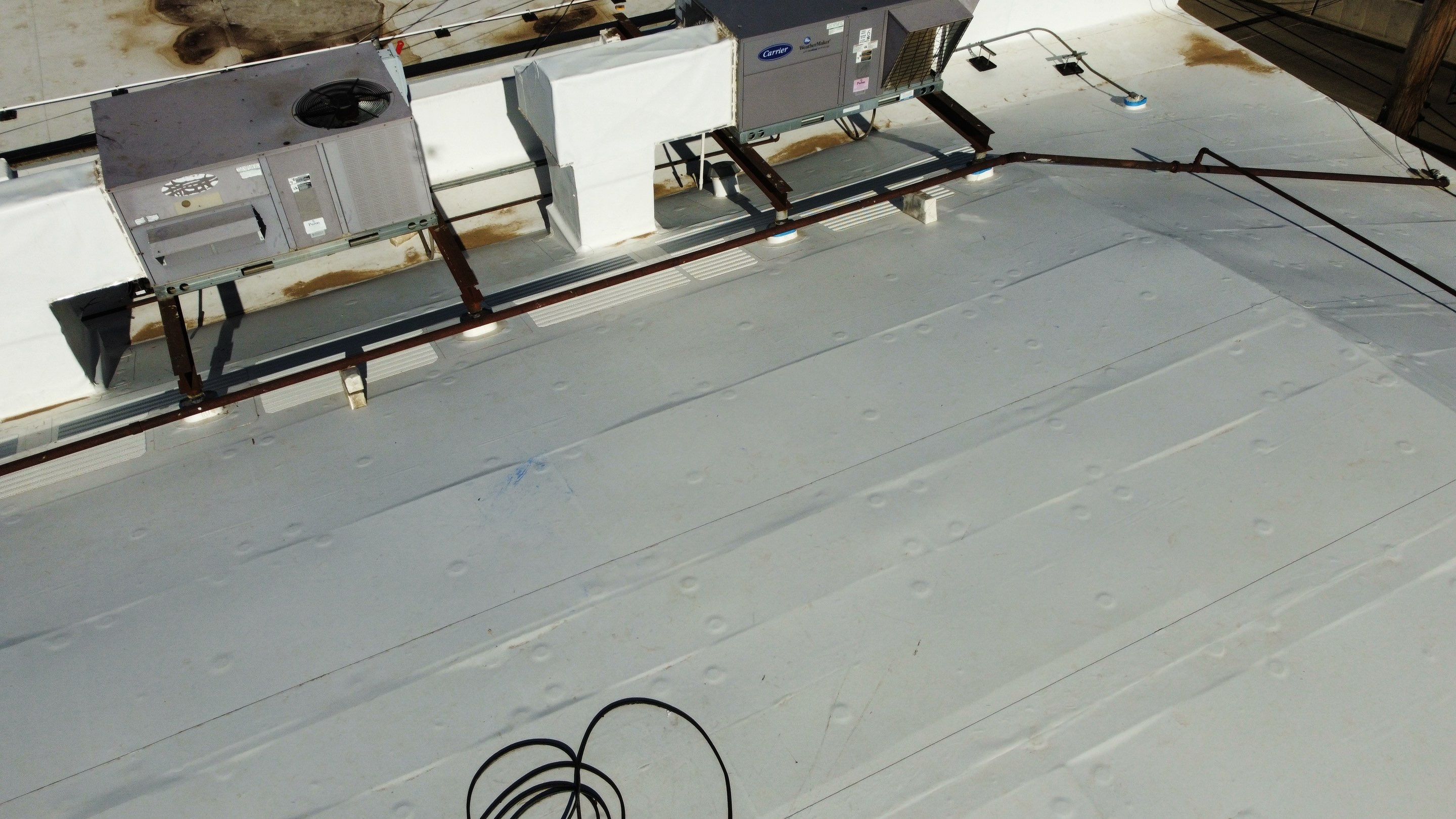 Commercial Roofing Installation using GAF by Frontline Roofing and Construction