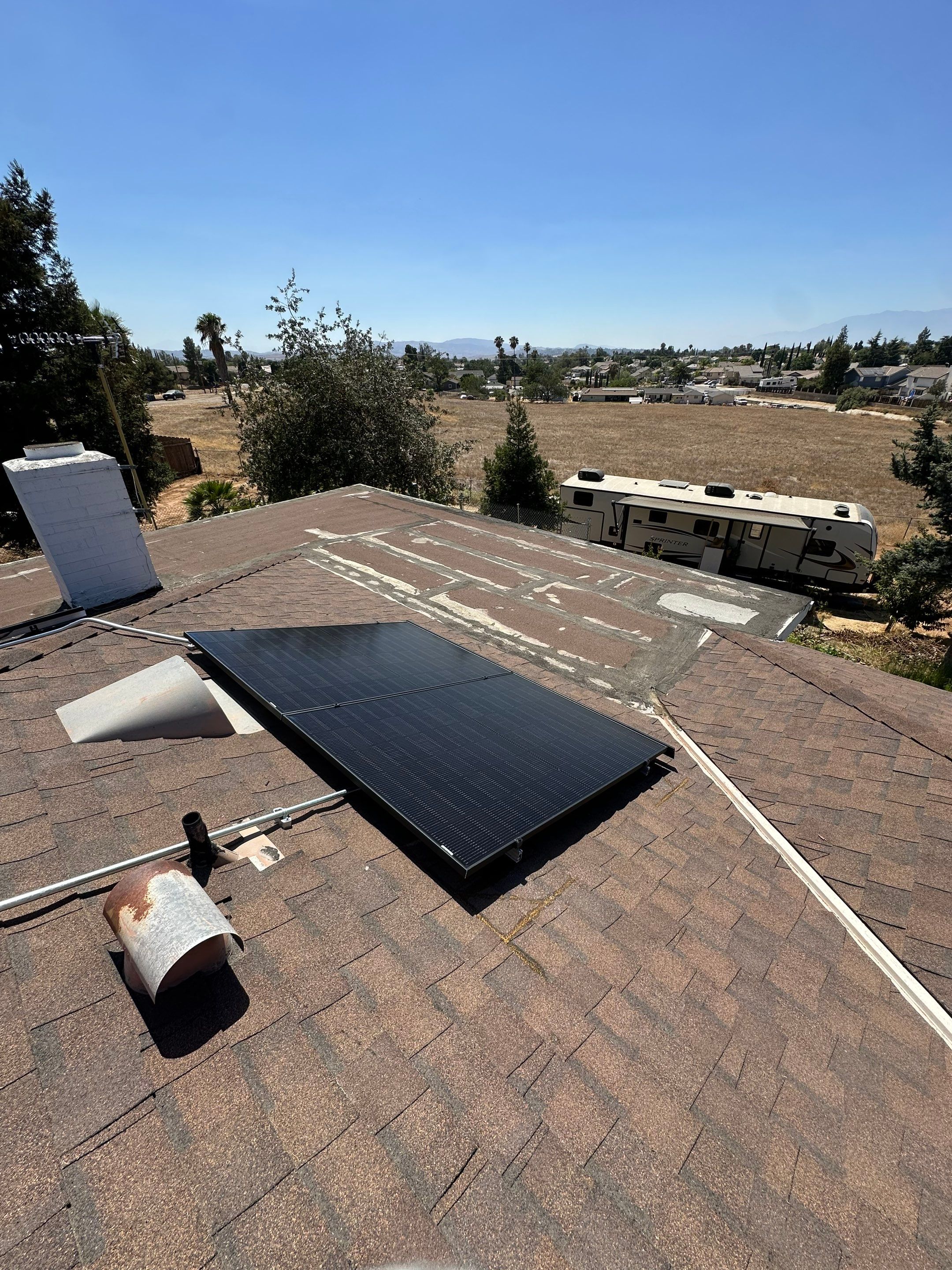 Residential Solar Installation and Enphase Battery Storage in Yucaipa by VIBE SOLAR