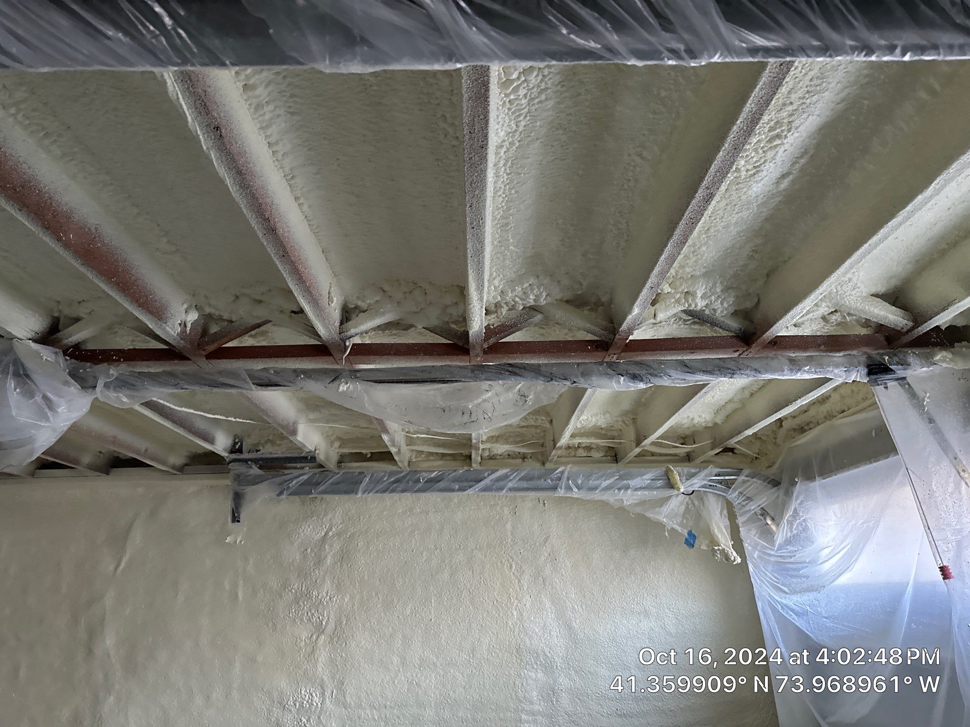 Spray Foam Insulation using Closed Cell Spray Foam by NYS Foam & Energy