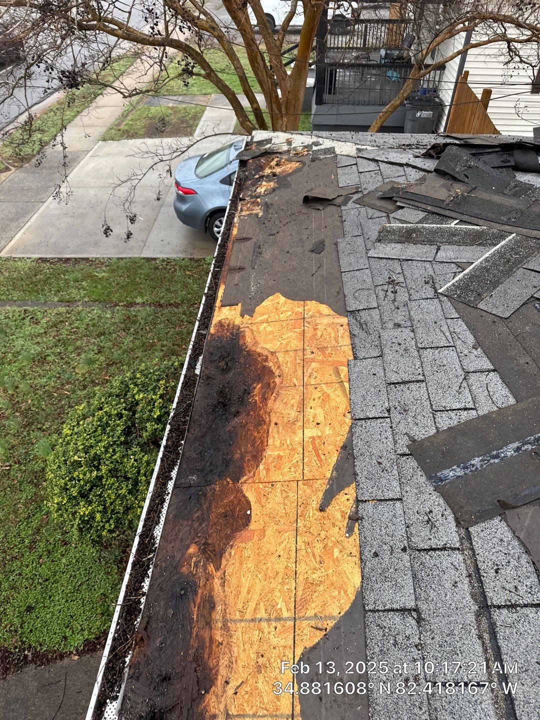 Landmark Shingle Roof Replacement and Decking Repair in Greenville by Roofers LLC