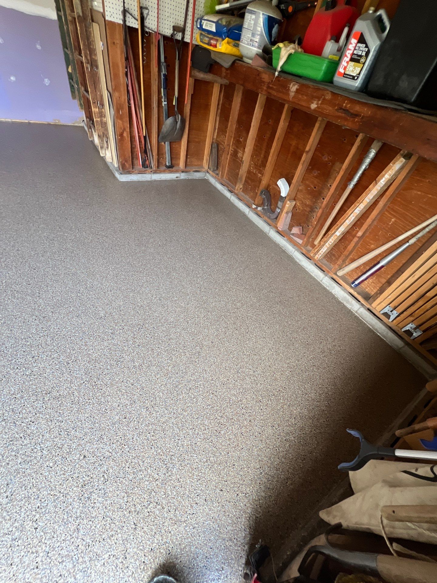 Ultra Ocotillo Garage Coating  by NG Masonry & Construction LLC