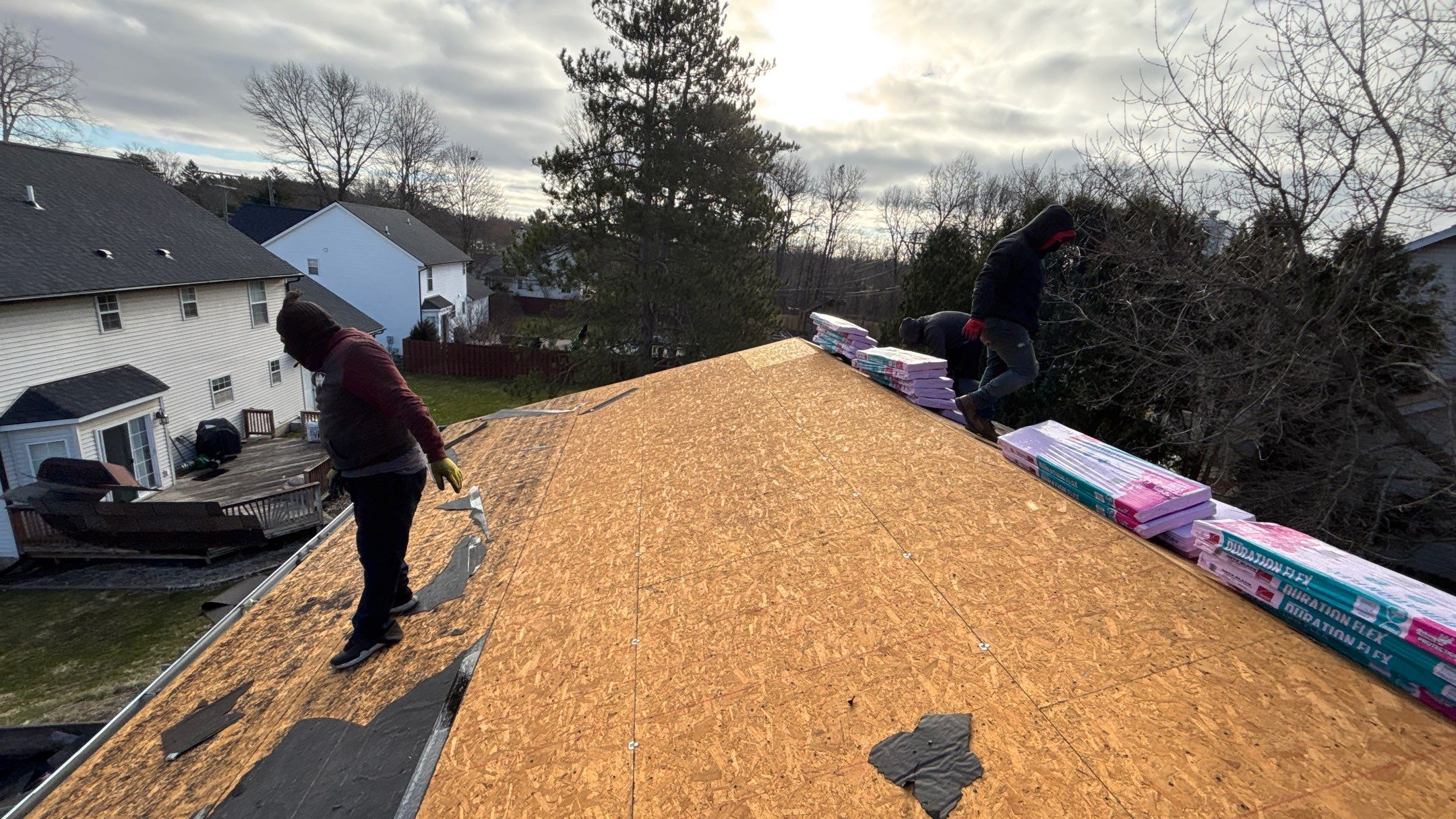 Roof Replacement using Owens Corning Duration by 180 Contractors