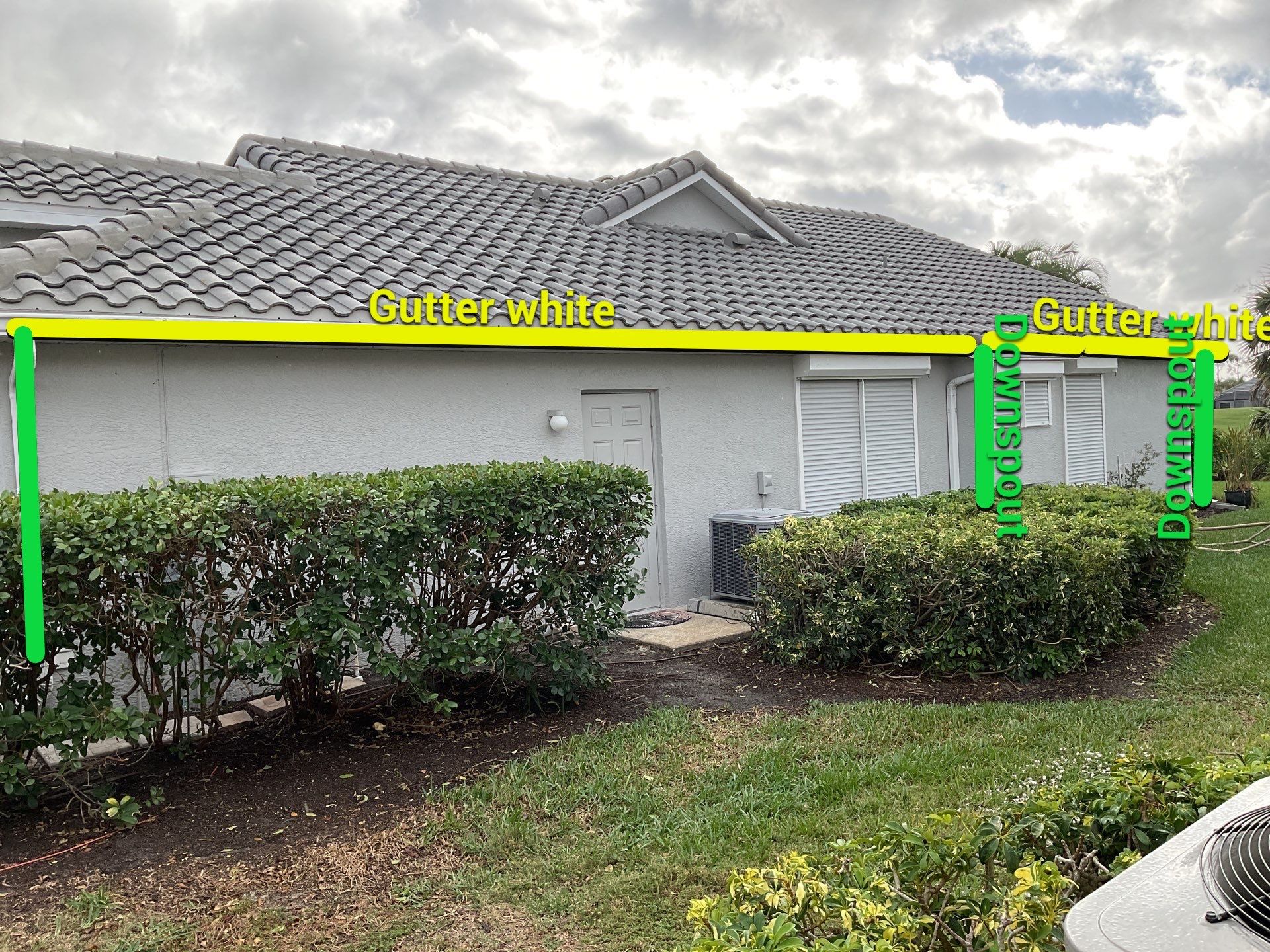 Custom Aluminum Gutters in Punta Gorda FL by Gutter Professors