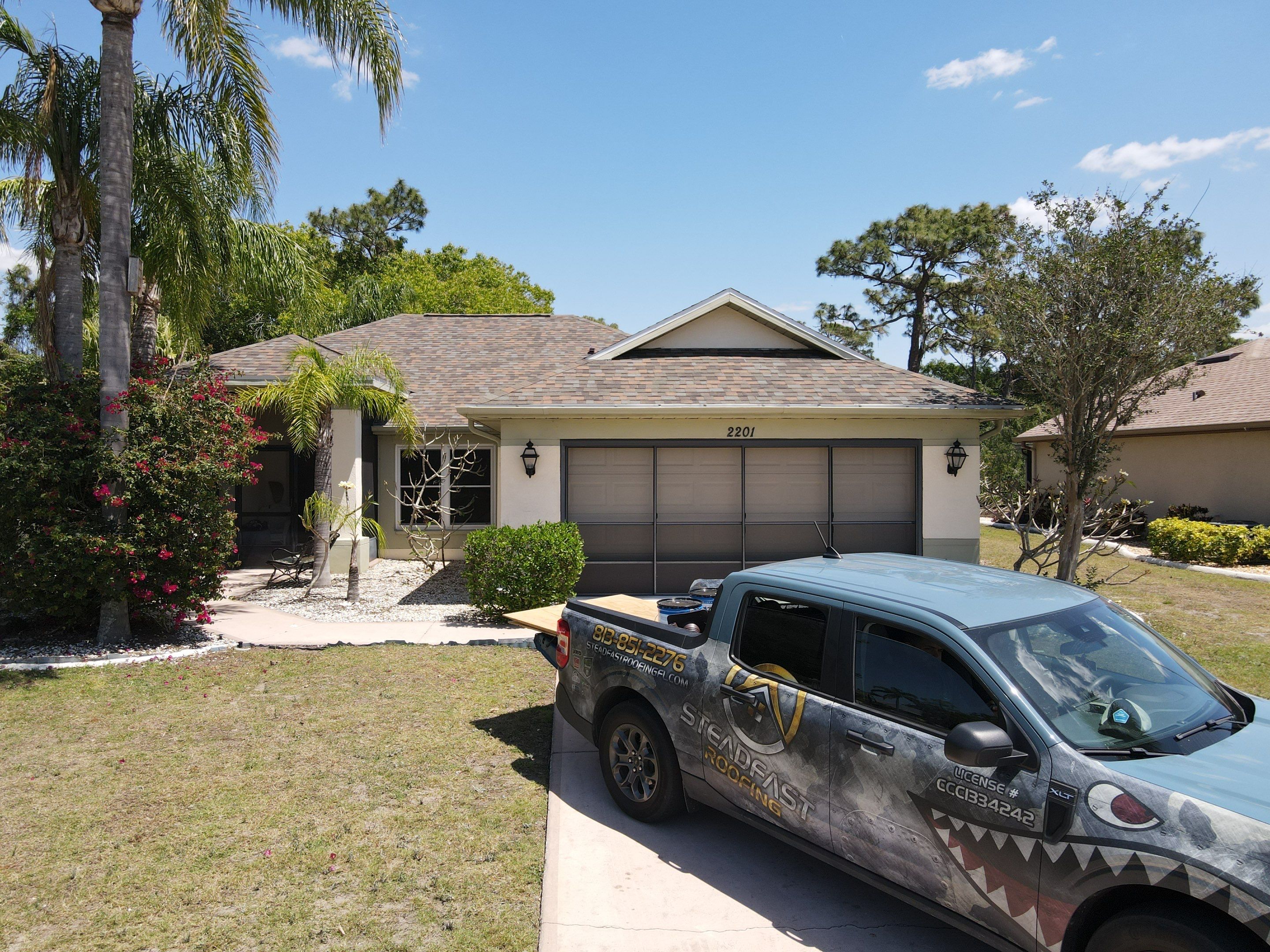 Roof Replacement in Sun City Center, FL. by Steadfast Roofing