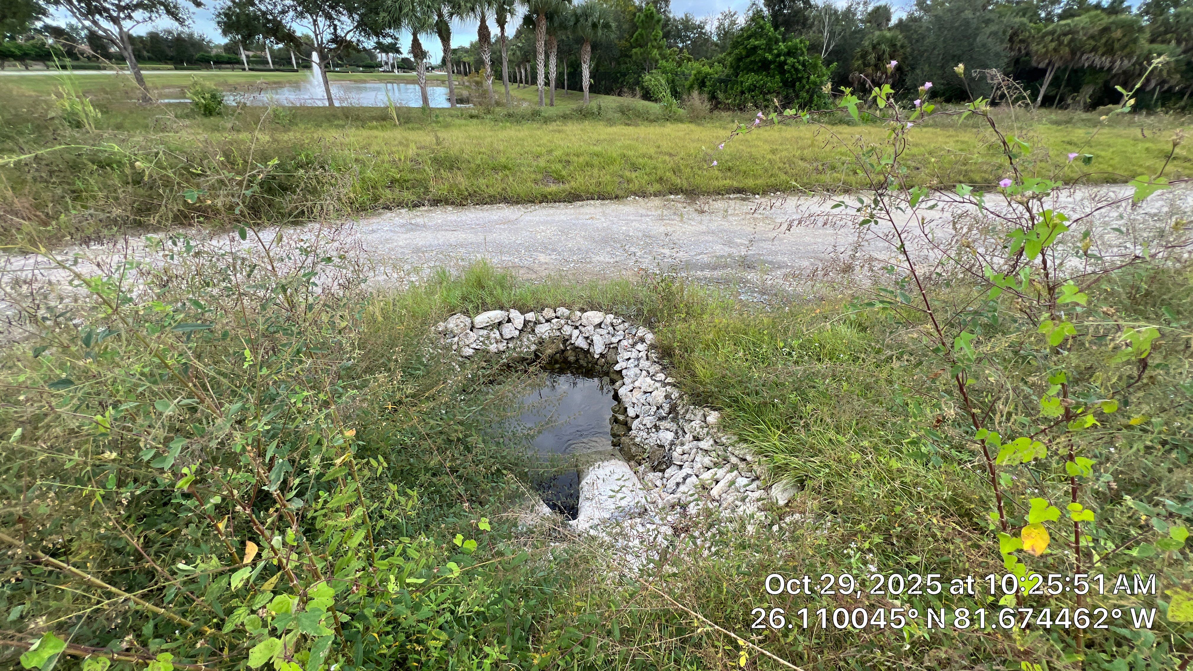 New Construction Road off Rattlesnake in Naples by Don Mar, Inc. Storm Water Solutions