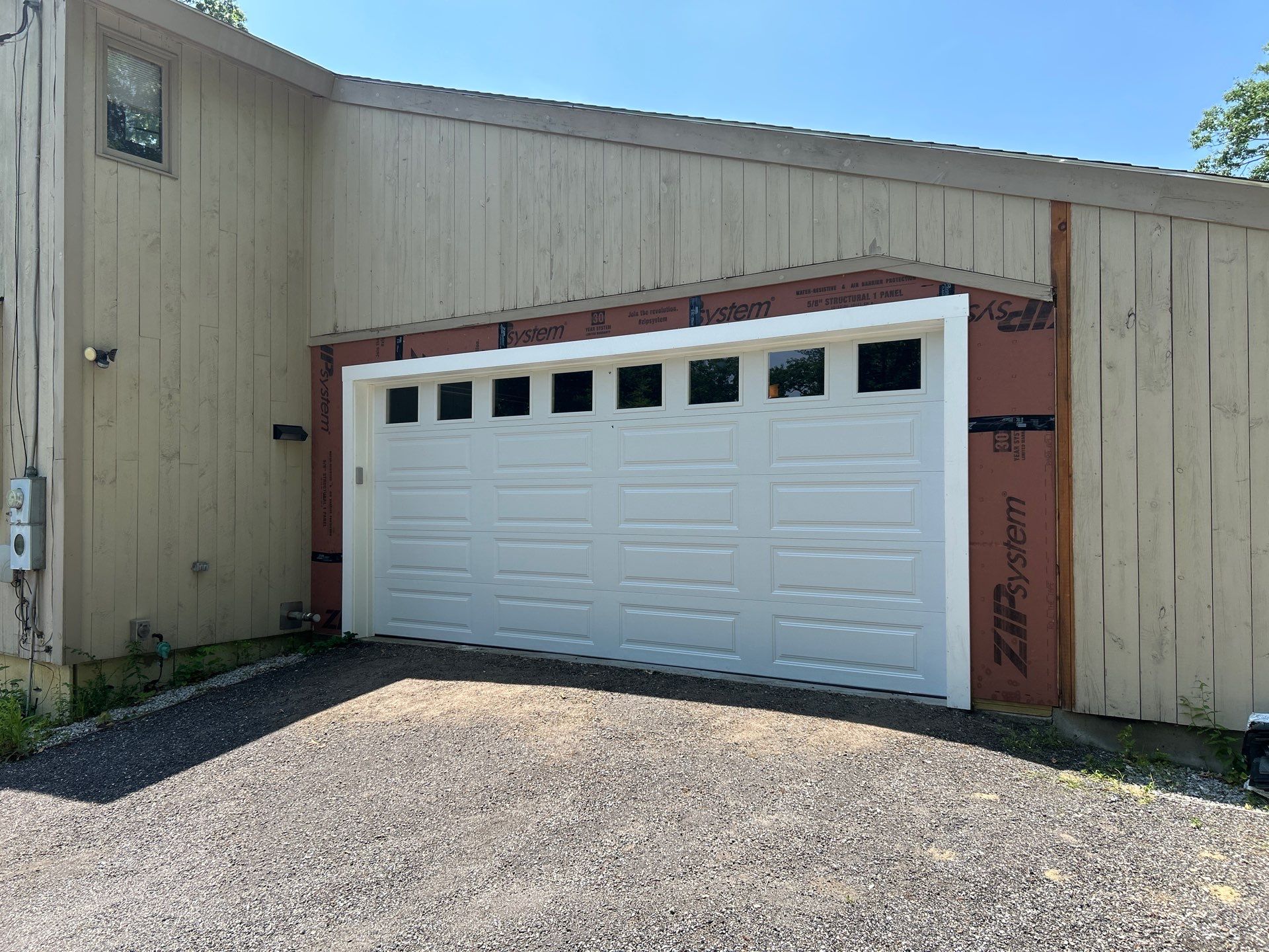 Door Installation using Clopay Classic Steel Garage Door by Keene Door