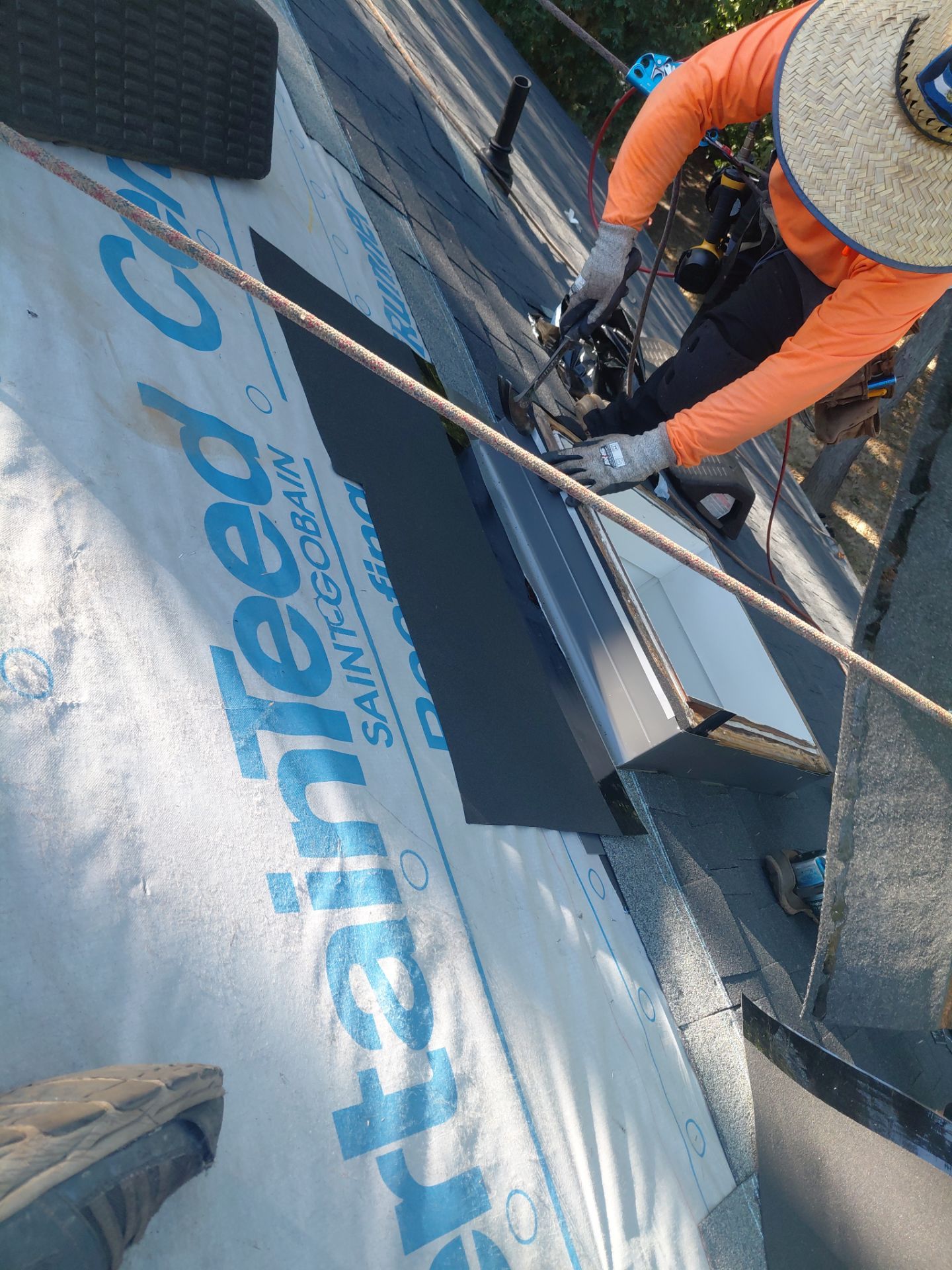 Falls Church: Residential Roof Replacement with CertainTeed Landmark in Moire Black  by RM Banning, Inc.