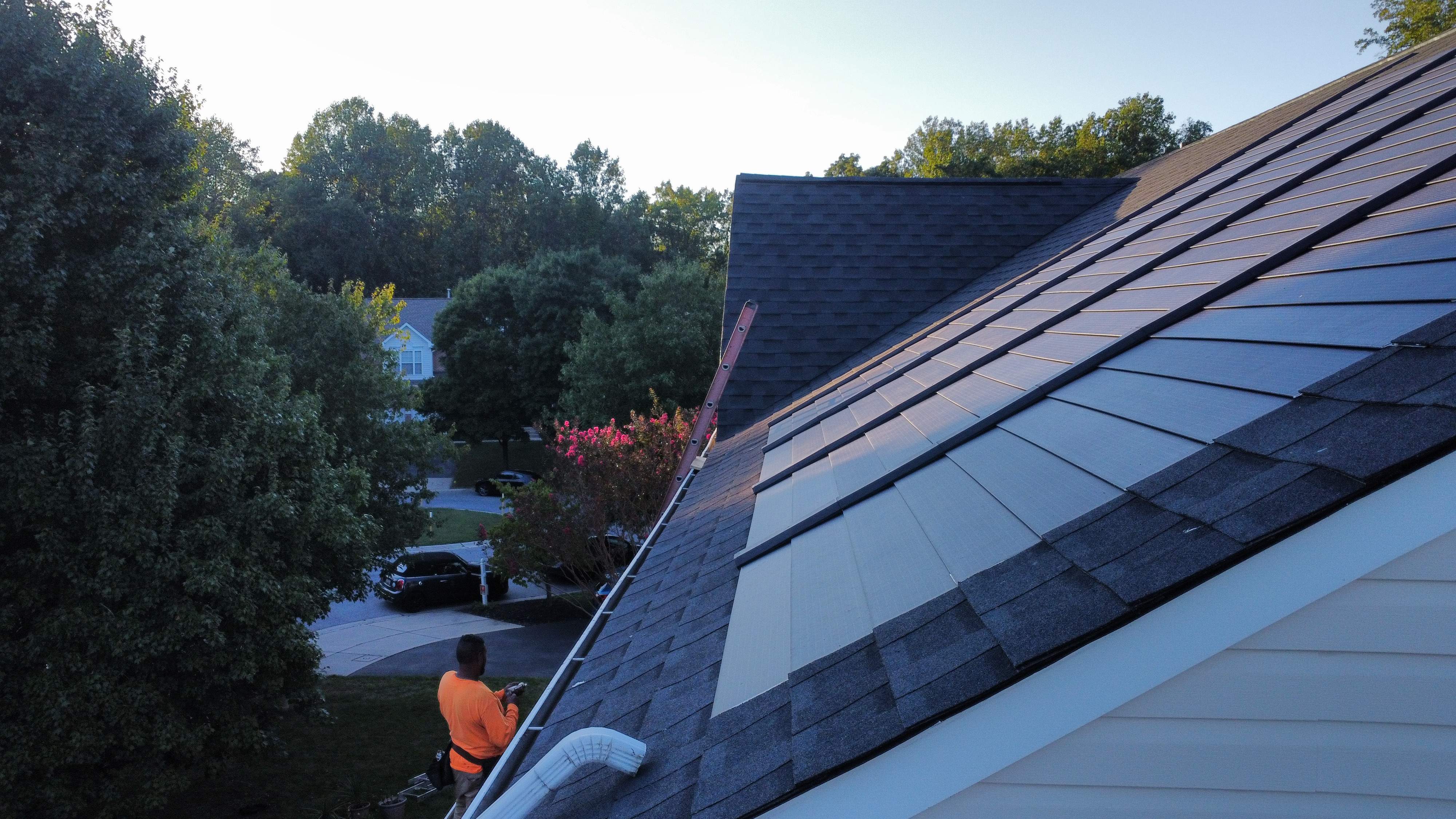 GAF Timberline Solar Roof Ellicott City, MD by American Home Contractors