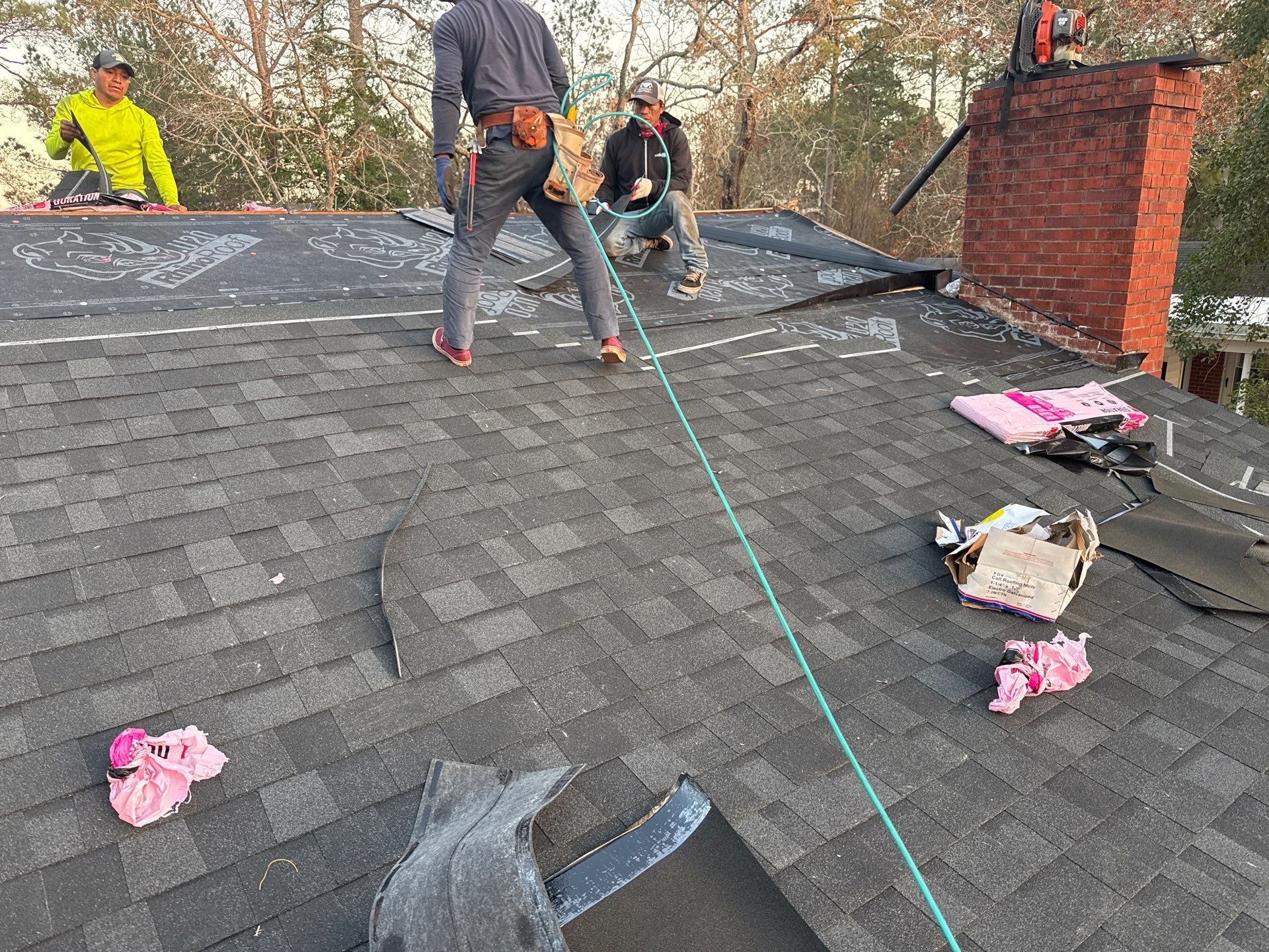 Roof Redecking using Owens Corning by Karcher Roofing & Construction