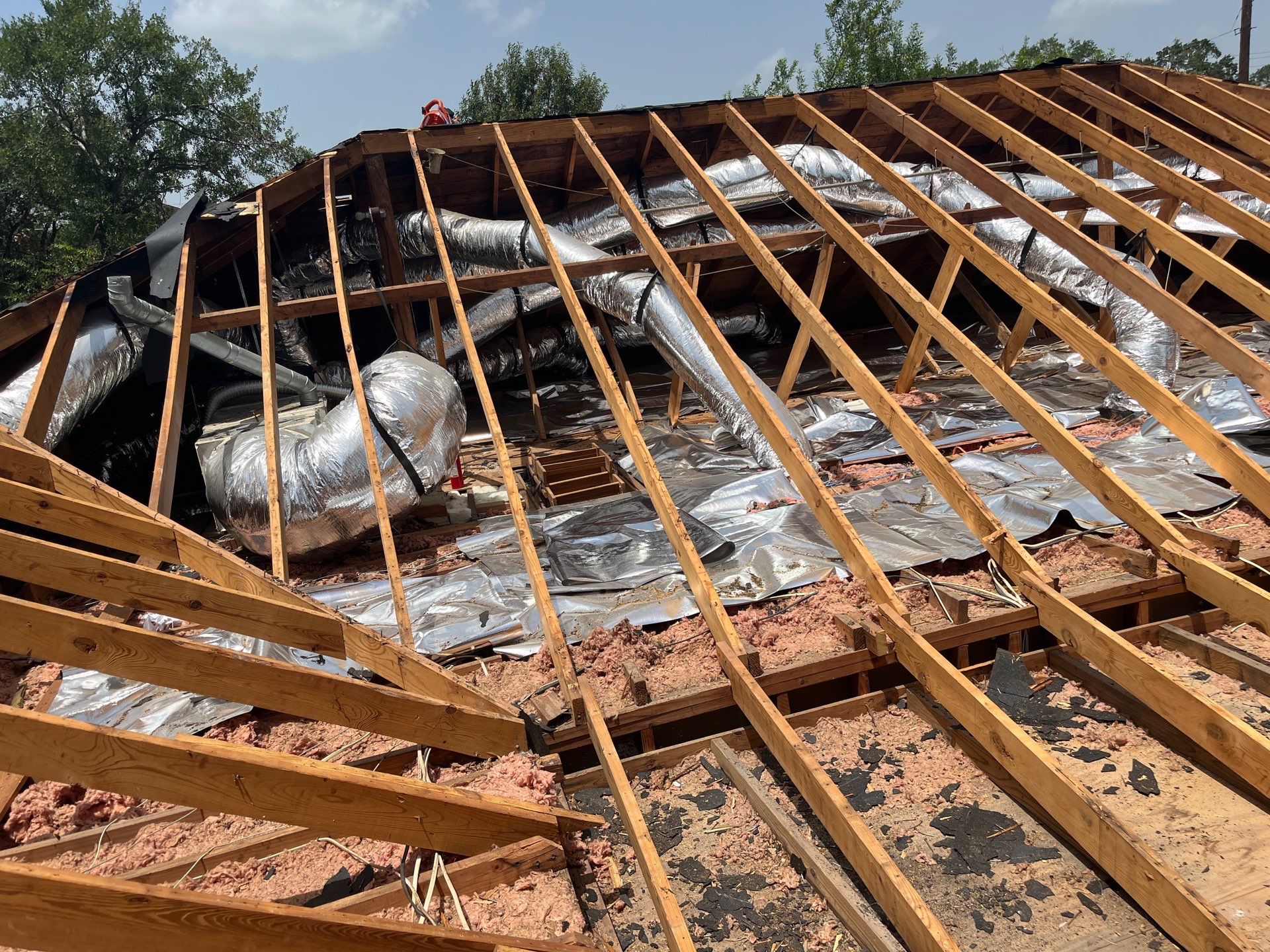 Residential Roofing Installation using Owen's Corning Duration (Lifetime) Shingles by Roof Repair Company