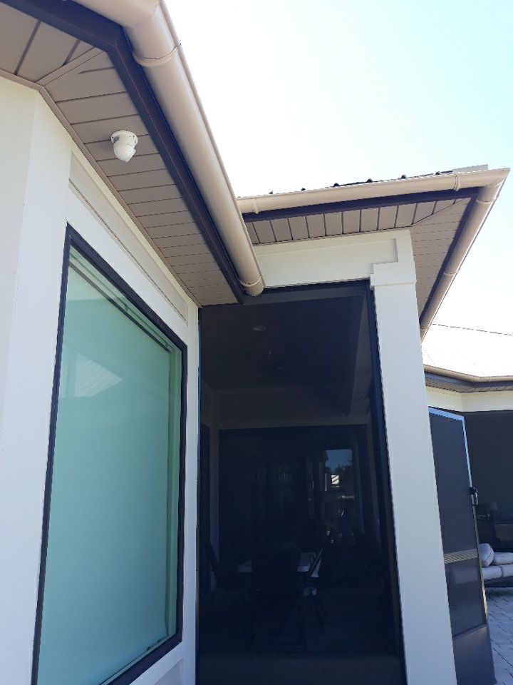 Gutter Installation using Half Round Seamless Gutters by Gutter Professors