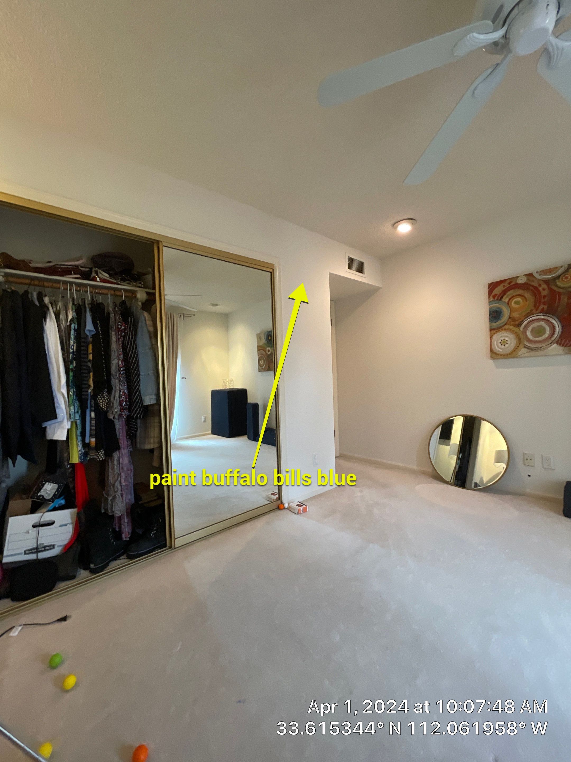 basement paint job by CompanyCam Sales Demo