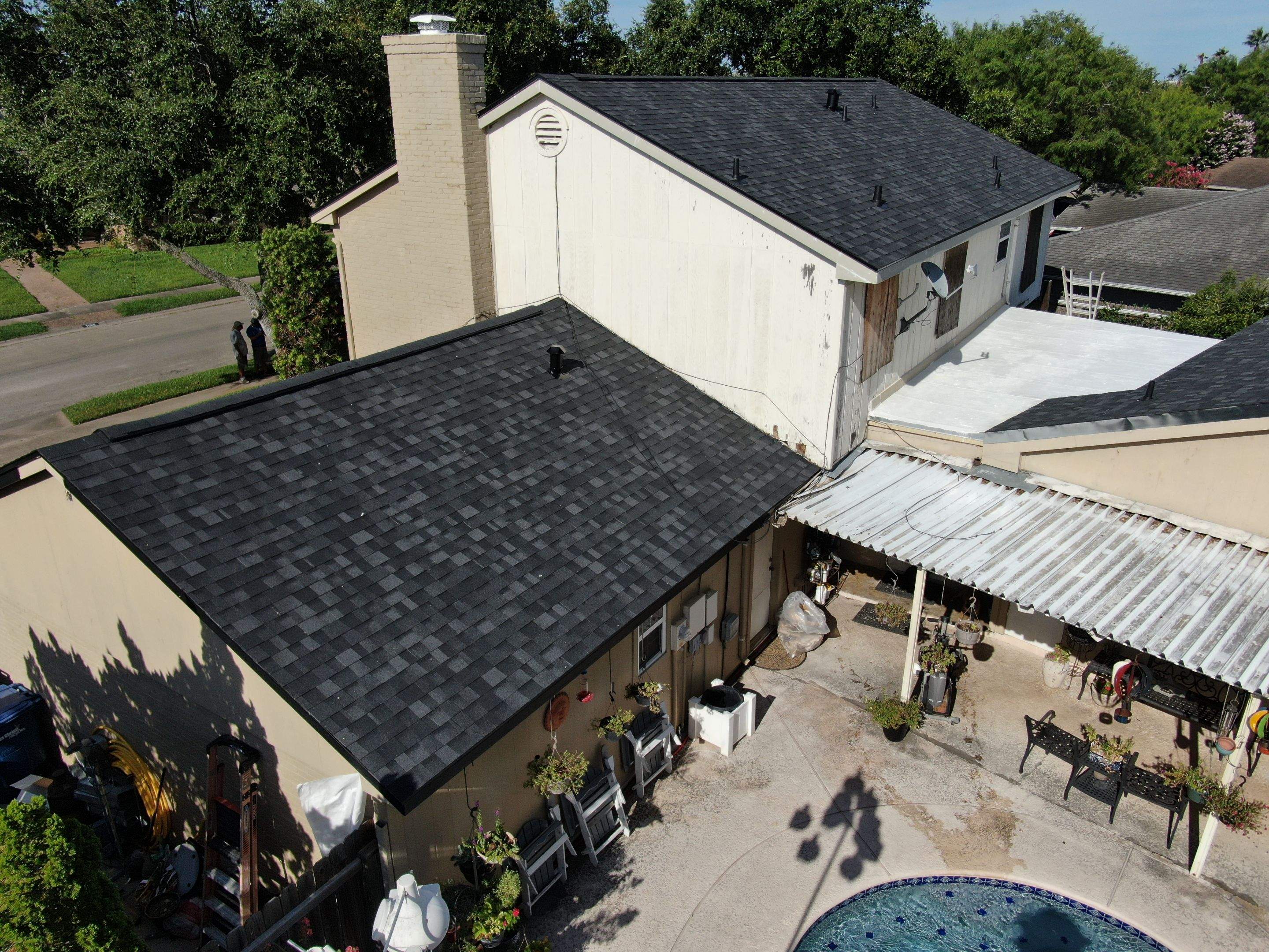 Its to Hot! Insulate this roof by Bayfront Roofing and Construction