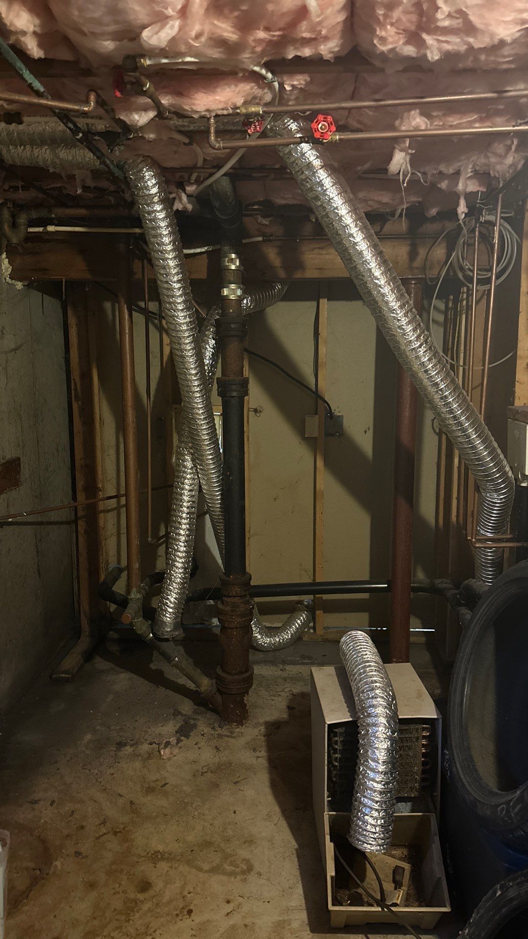 Dryer Vent Replacement in a multifamily by TMS Services