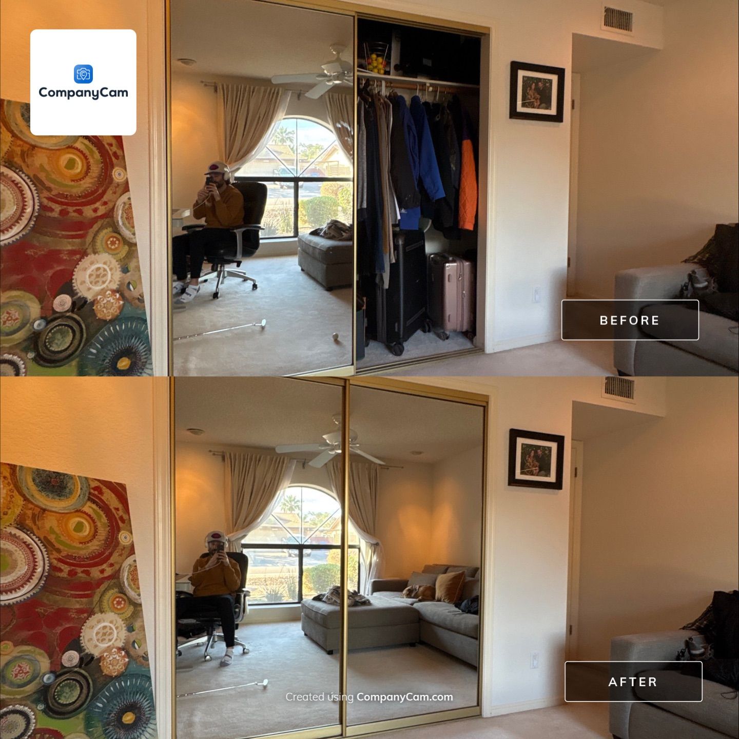 Basement Remodel using everything by CompanyCam Sales Demo