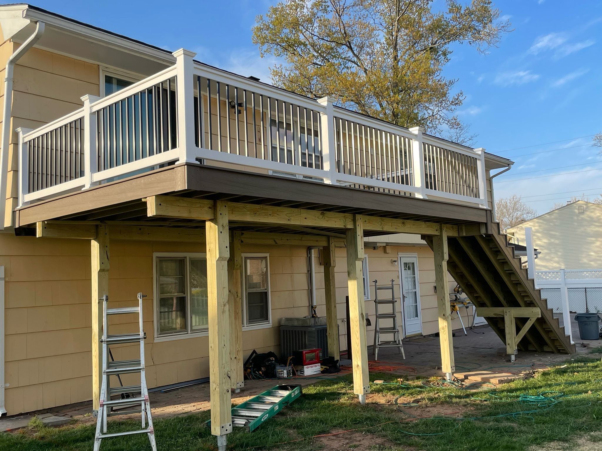 New Deck in Piscataway, New Jersey by deck guardian