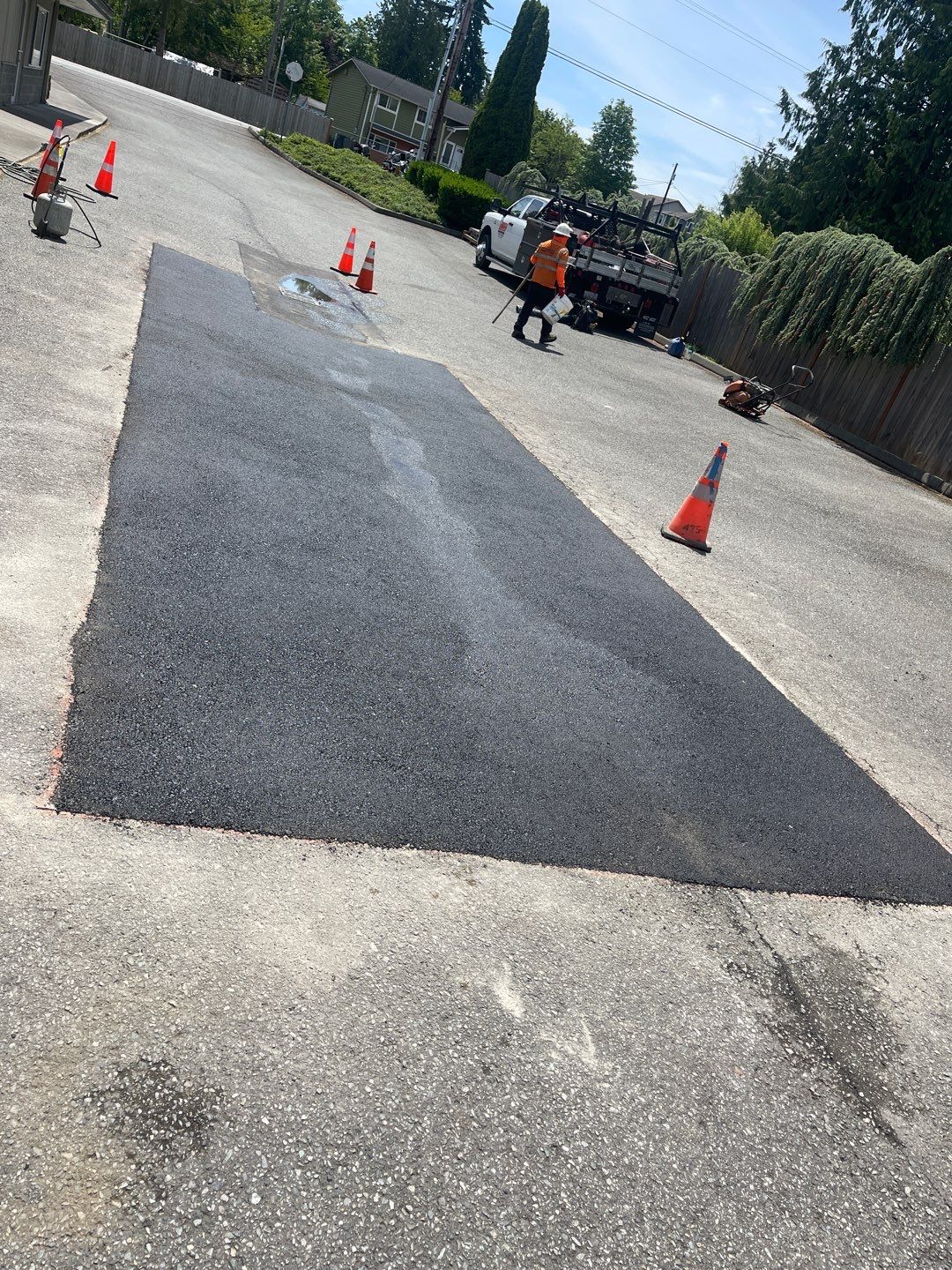 Sealcoat and Striping Parking Lot Repair |   by Jireh Asphalt & Concrete Inc 