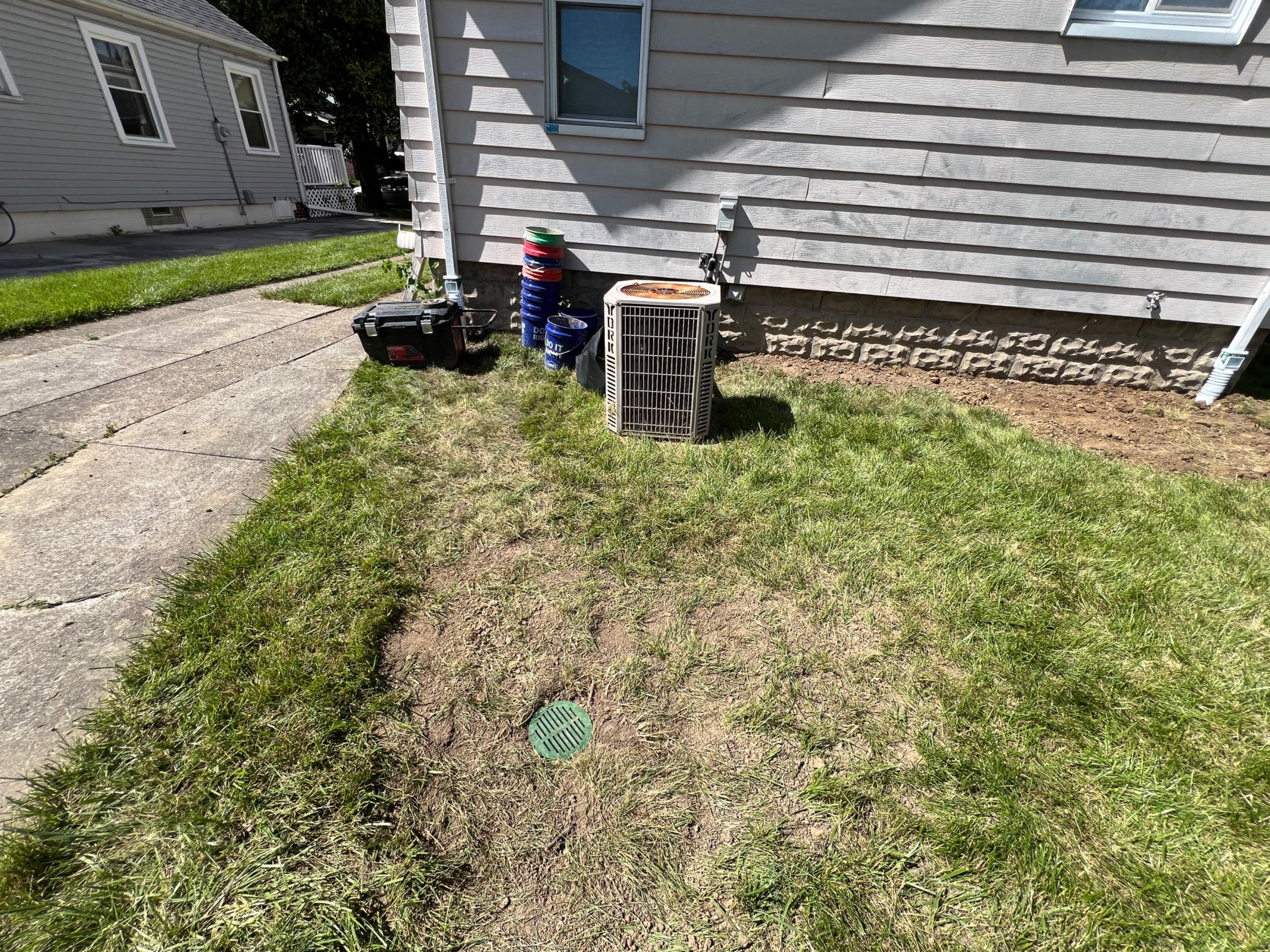 Helical Piers using Helical Deep Foundation Footings by Toledo Basement Repair