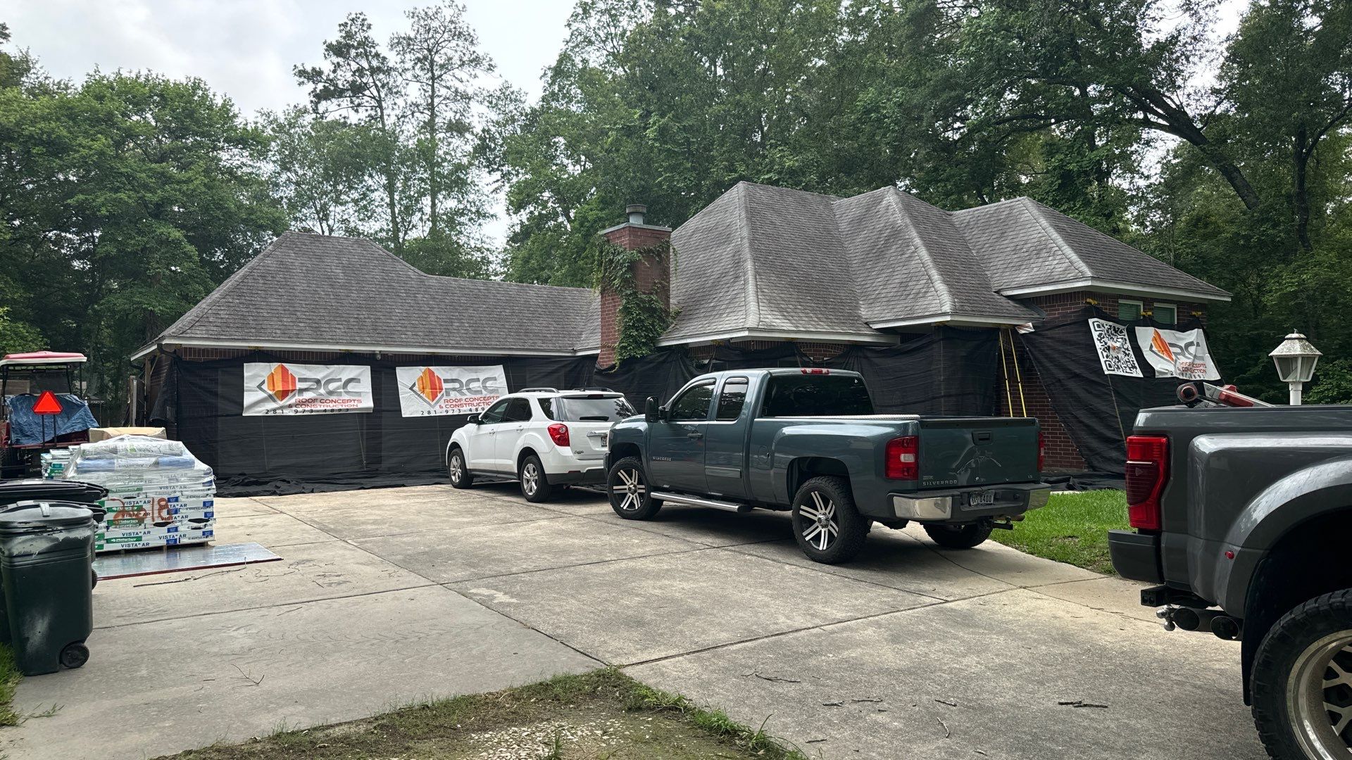 Residential Roofing Installation using Malarkey Vista Impact Resistant by Roof Concepts Construction