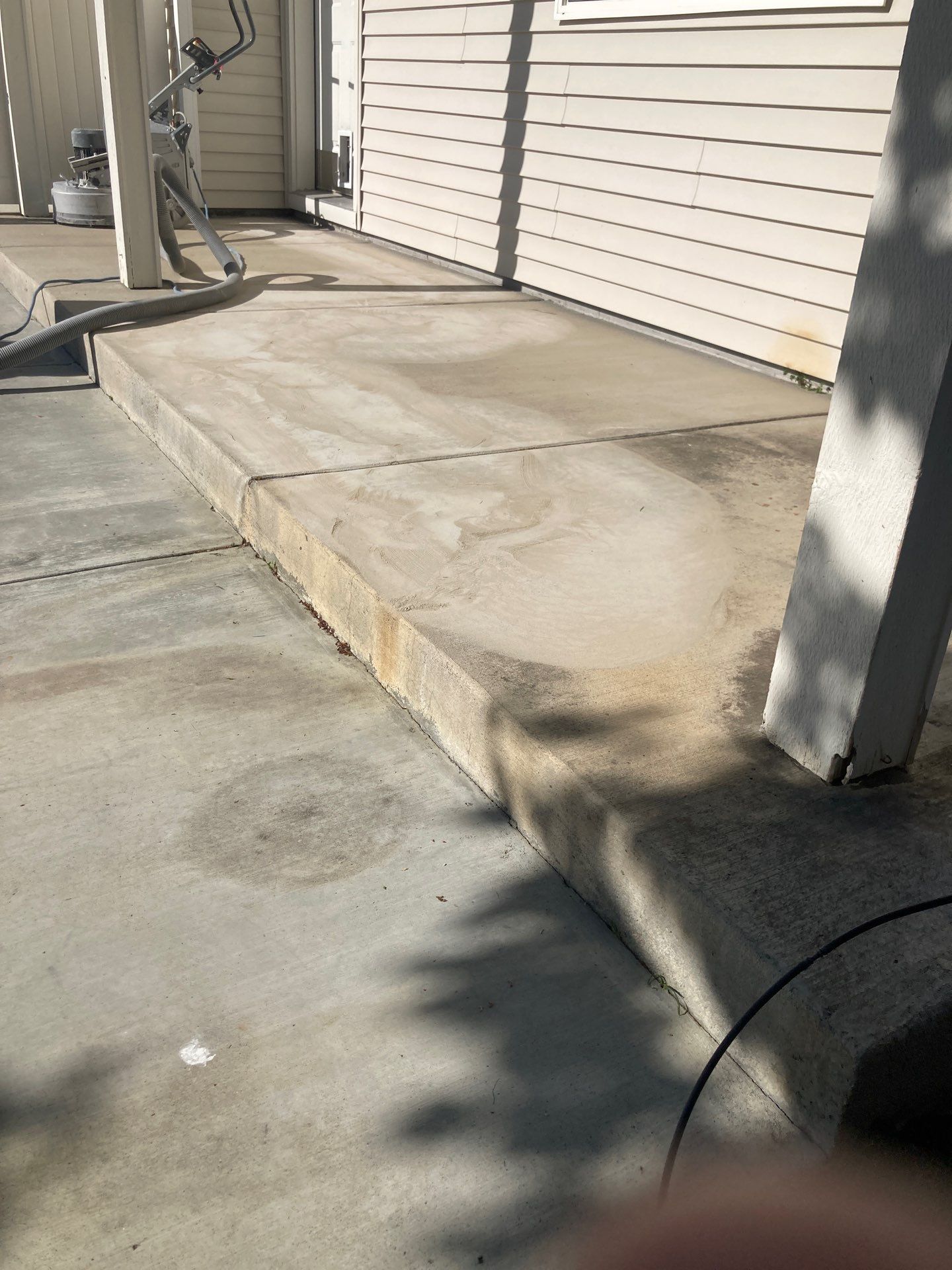 Patio Transformation using Sandstone by Croc Coatings, LLC