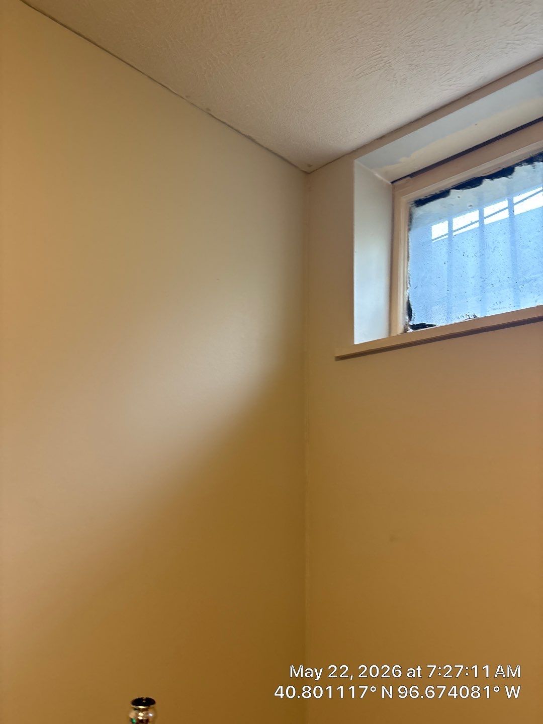 Basement Window Installation and Security Bar Upgrades in Lincoln by CompanyCam Sales Demo