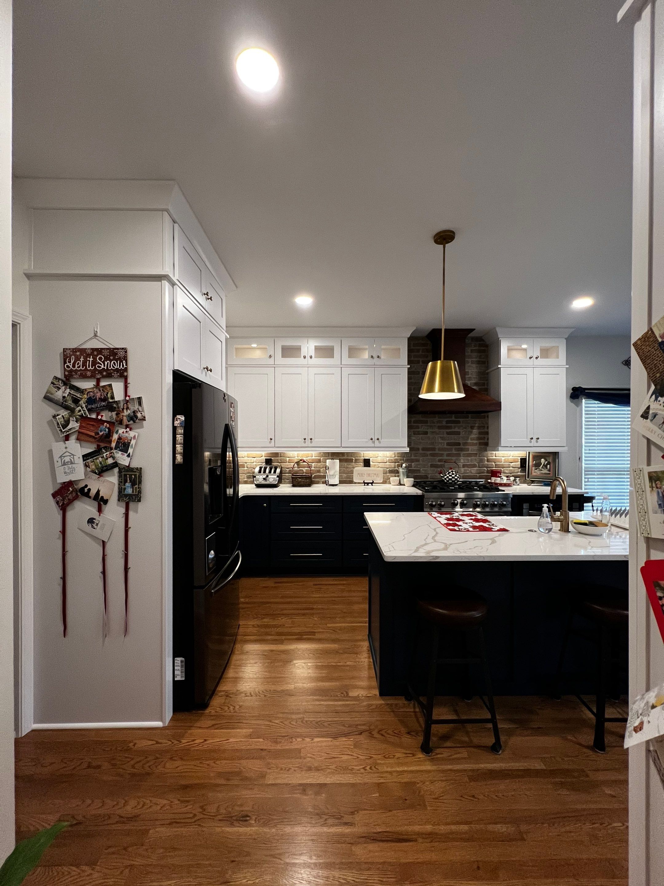 Full Kitchen and Interior Remodel Featuring Custom Brick Backsplash in Smyrna by Swift Home Renovations 
