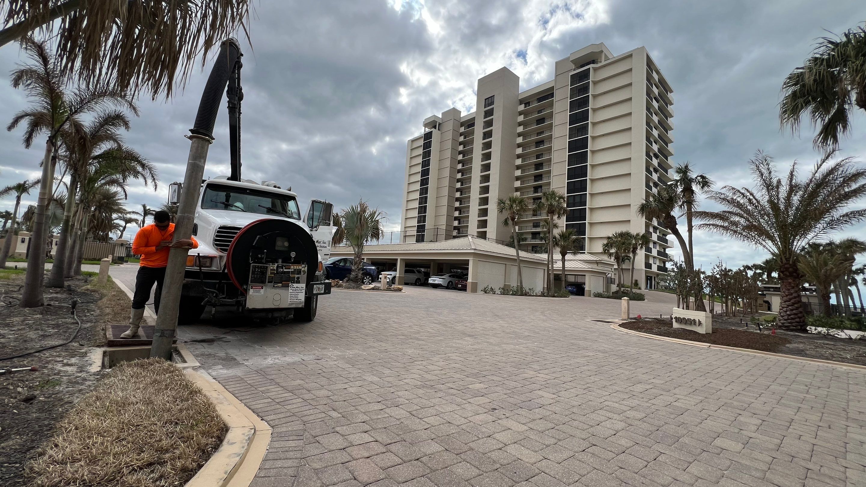 Condo Storm Water System Maintenance by APS Power & Water