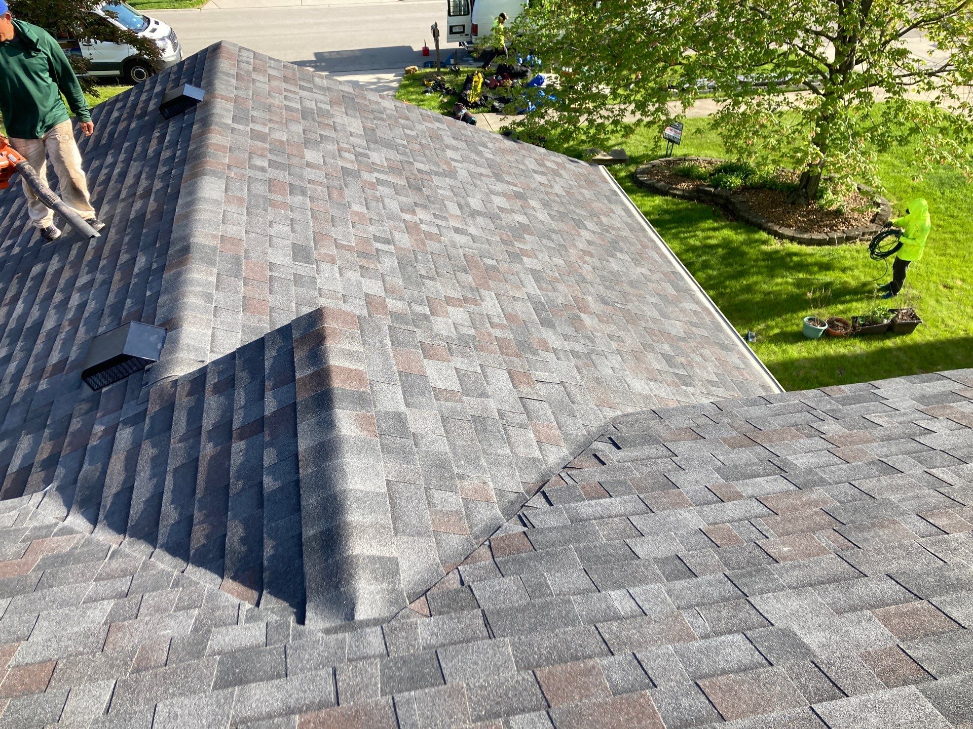 Residential Roofing Installation with Vista shingles in Wheaton by Pro Home Services Inc