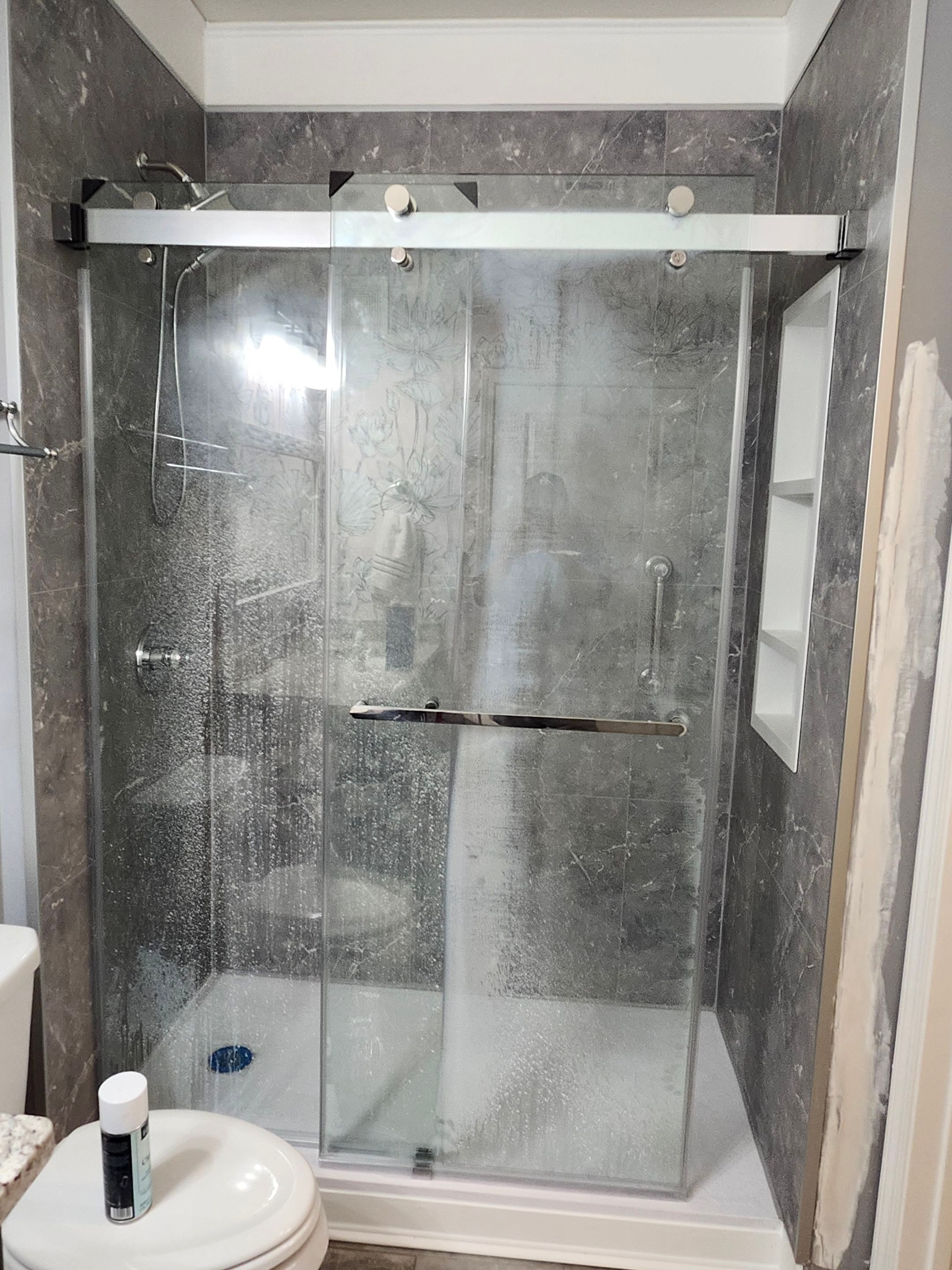Tub to shower conversion by Window Depot of Annapolis