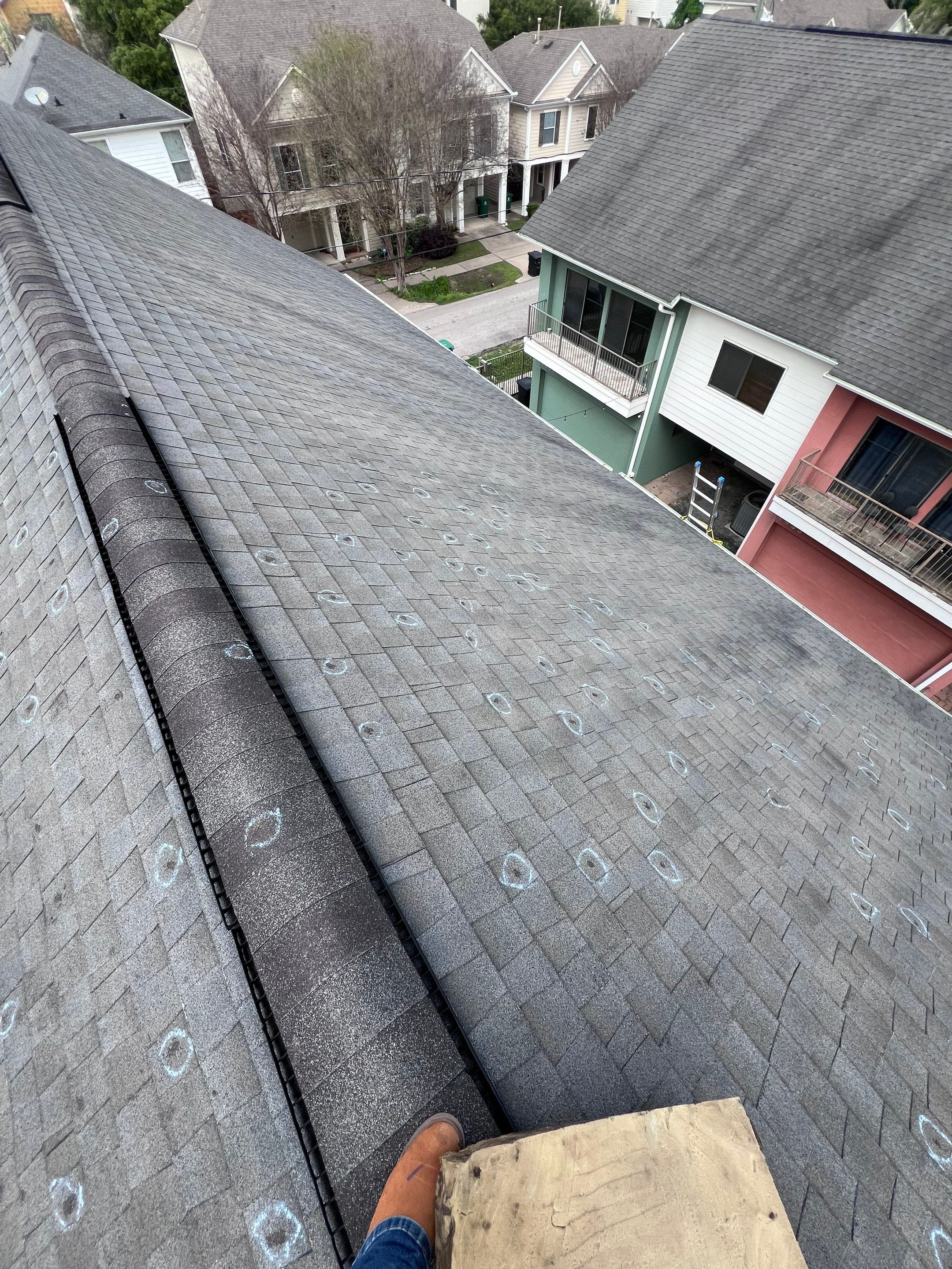 Residential Roofing Repair using Owen's Corning Duration (Lifetime) Shingles by Roof Repair Company